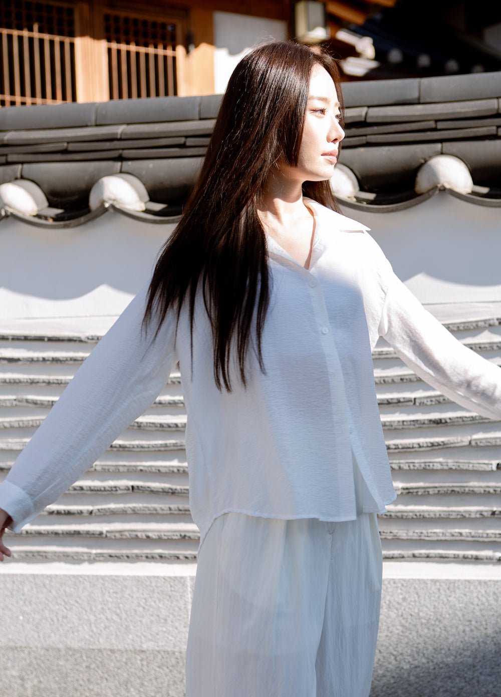 SAERO COLLECTIVE | Oreum Shirt V. 2 White