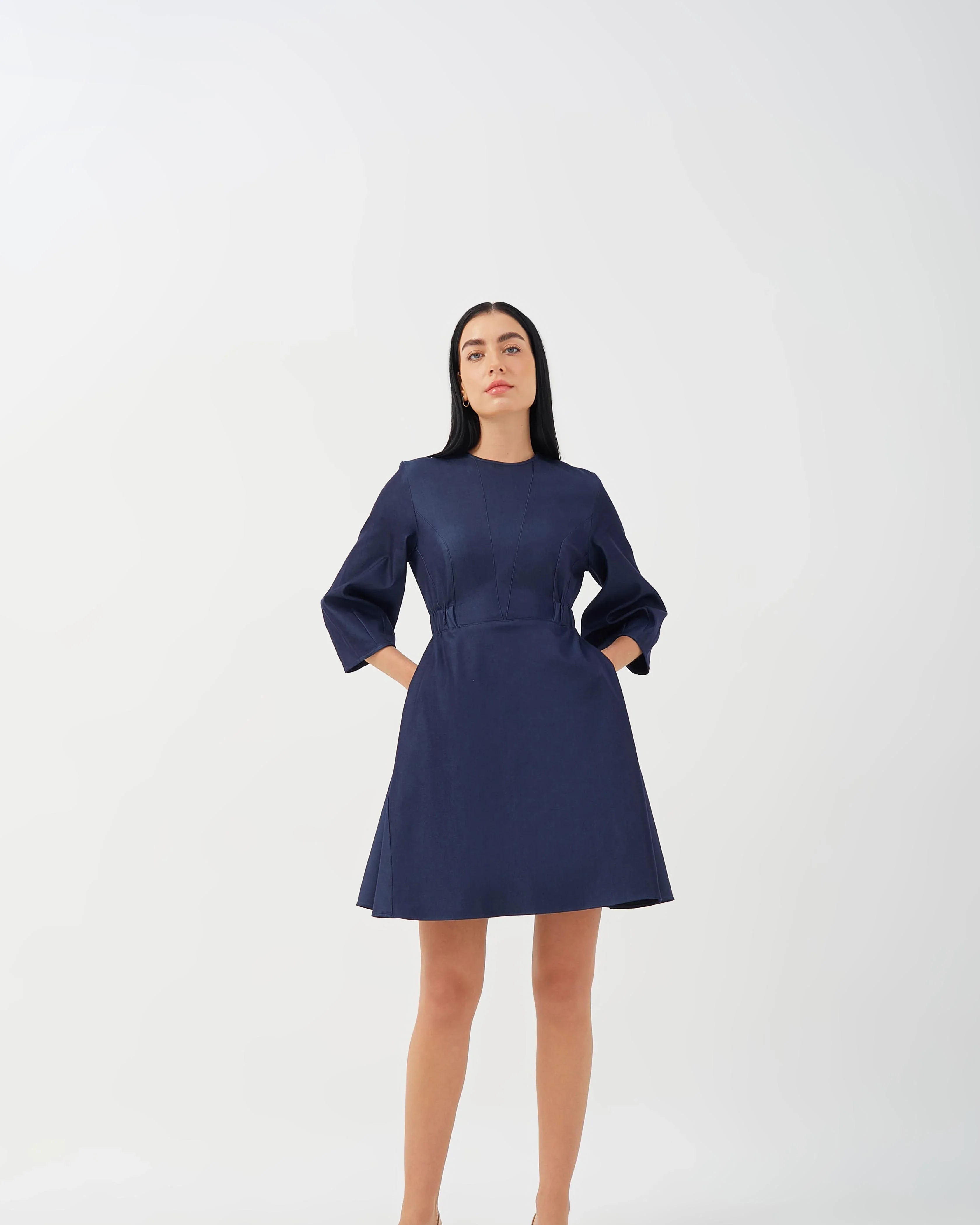 CAELI ECO LUXE | Volume Sleeve Dress
