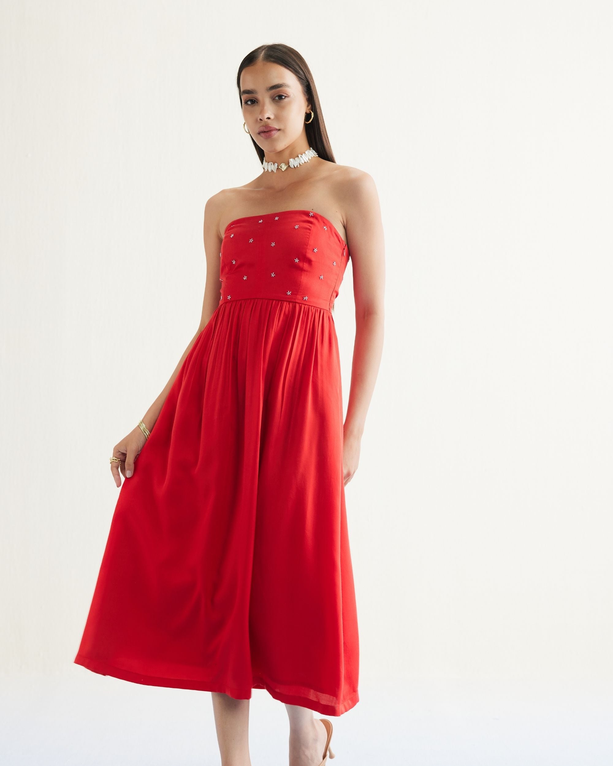 SUI | Dreamy Summer Tencel Tube Dress