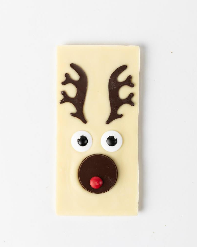 ANJALICHOCOLAT | Christmas White Chocolate Reindeer