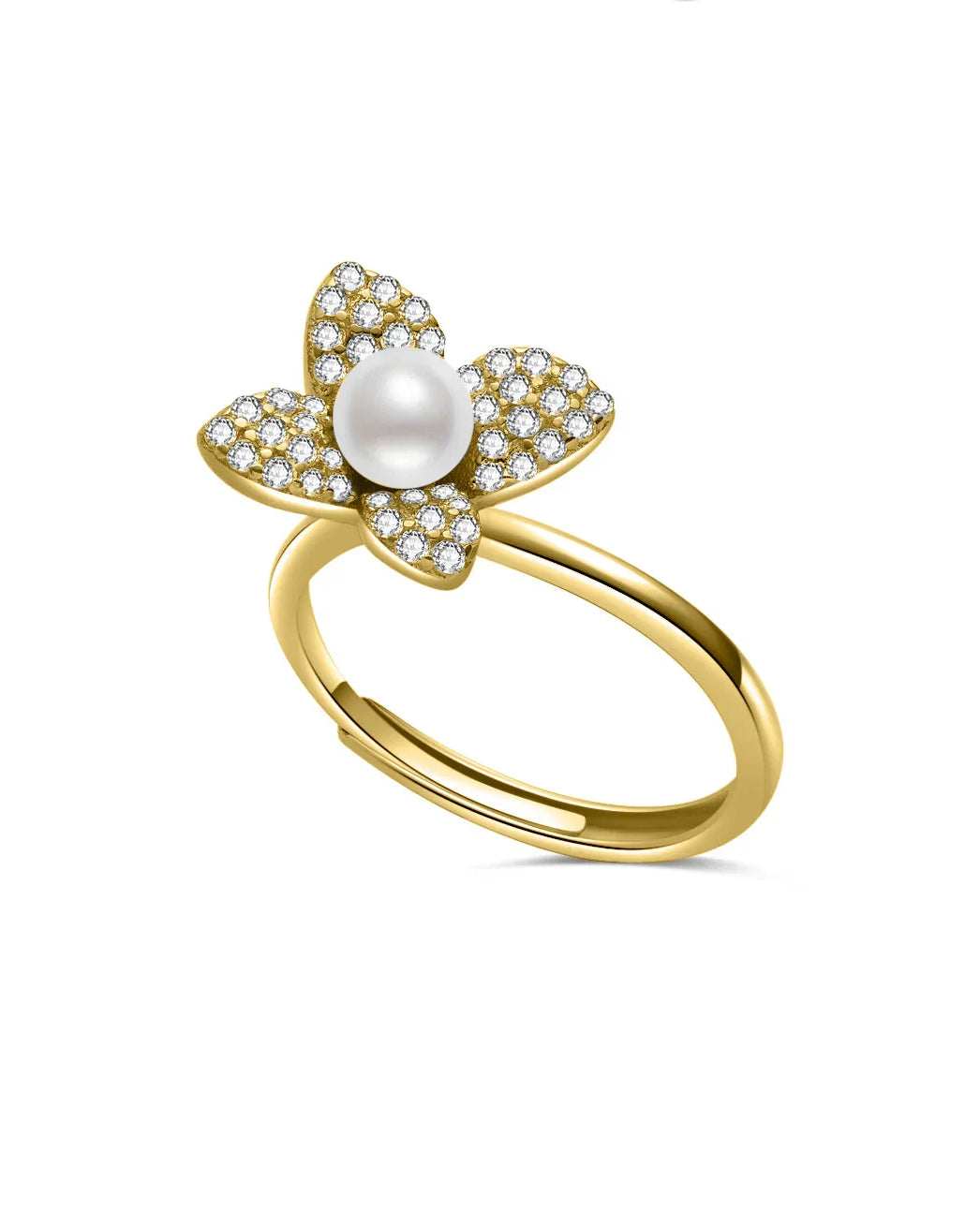 PEARLY LUSTRE | Top Grade Freshwater Pearl Rings WR00307 | BLOOM