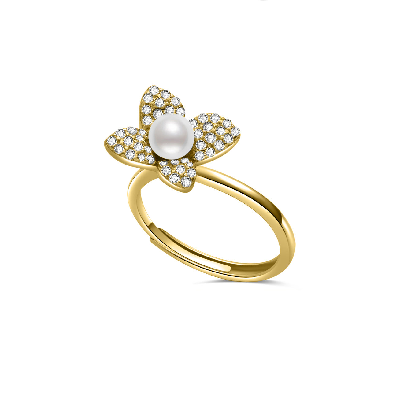 PEARLY LUSTRE | Top Grade Freshwater Pearl Rings WR00307 | BLOOM