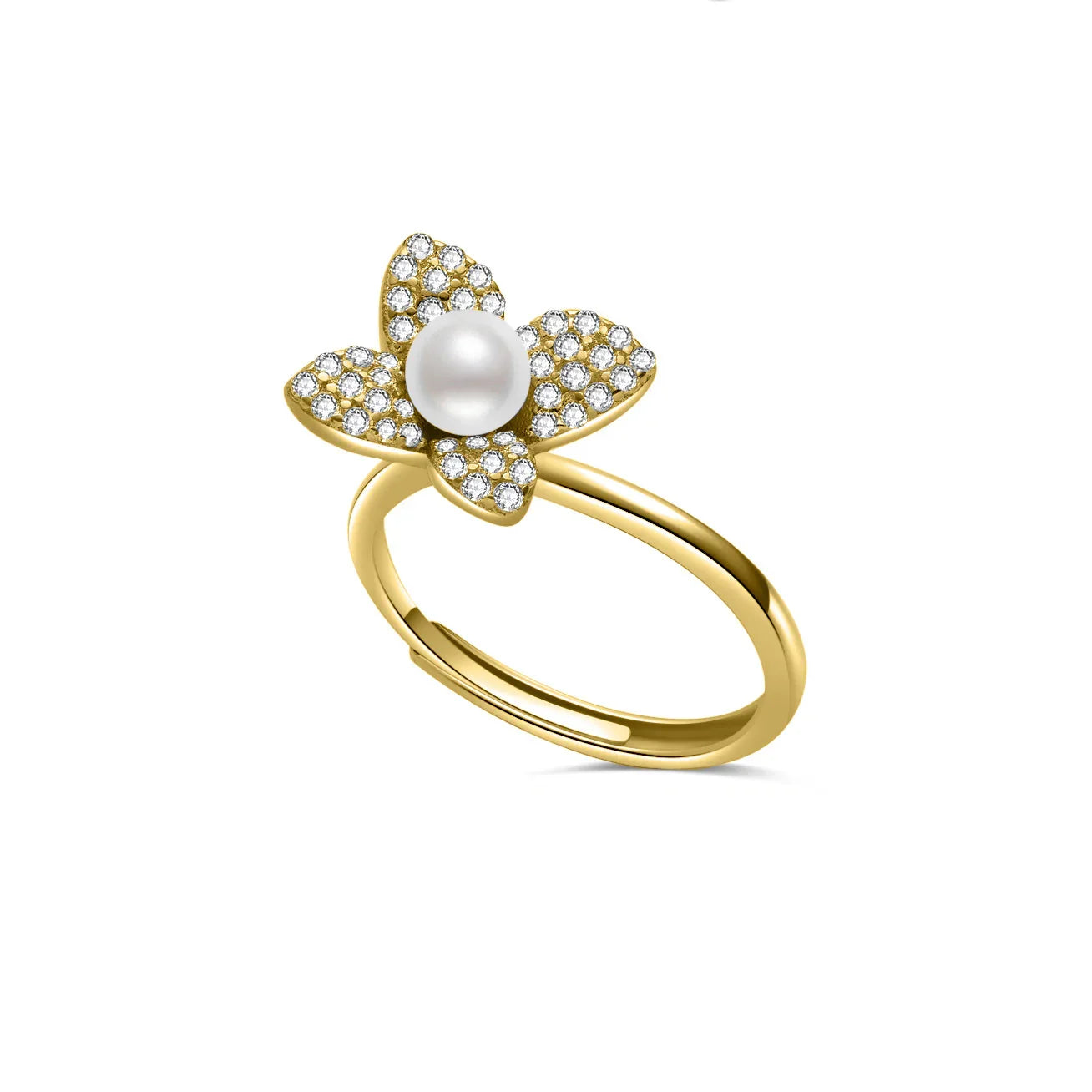 PEARLY LUSTRE | Top Grade Freshwater Pearl Rings WR00307 | BLOOM