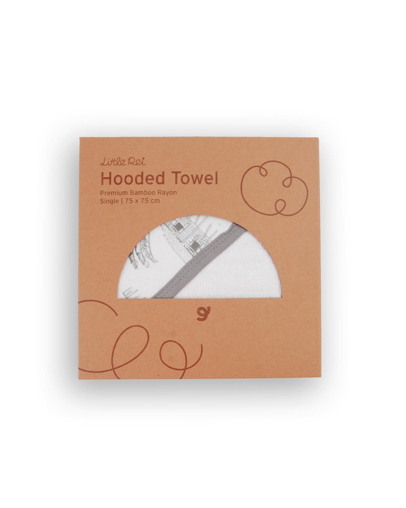 LITTLE REI | LRE Bamboo Hooded Towel