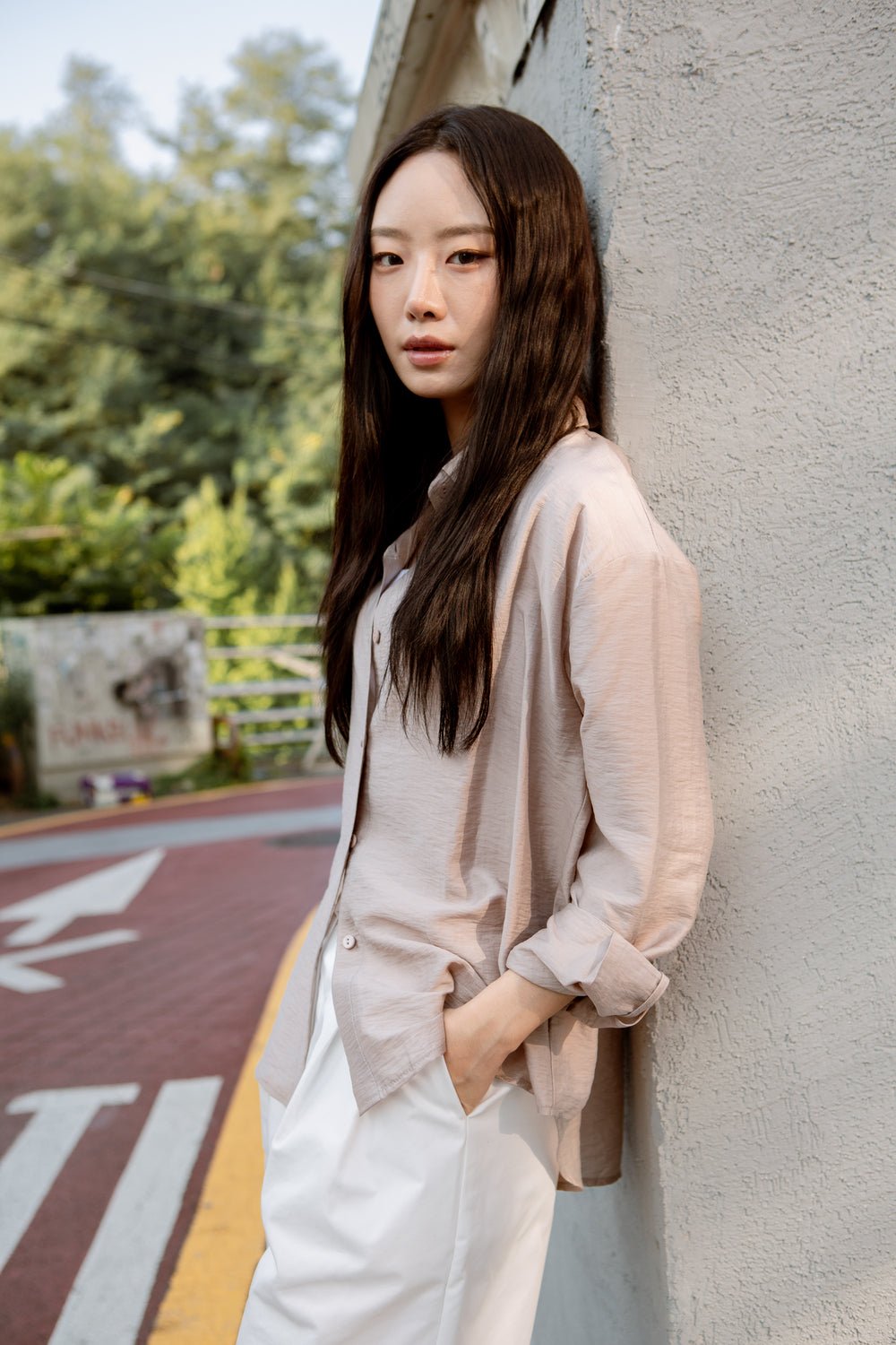 SAERO COLLECTIVE | Oreum Shirt V.2 | Farm Beige