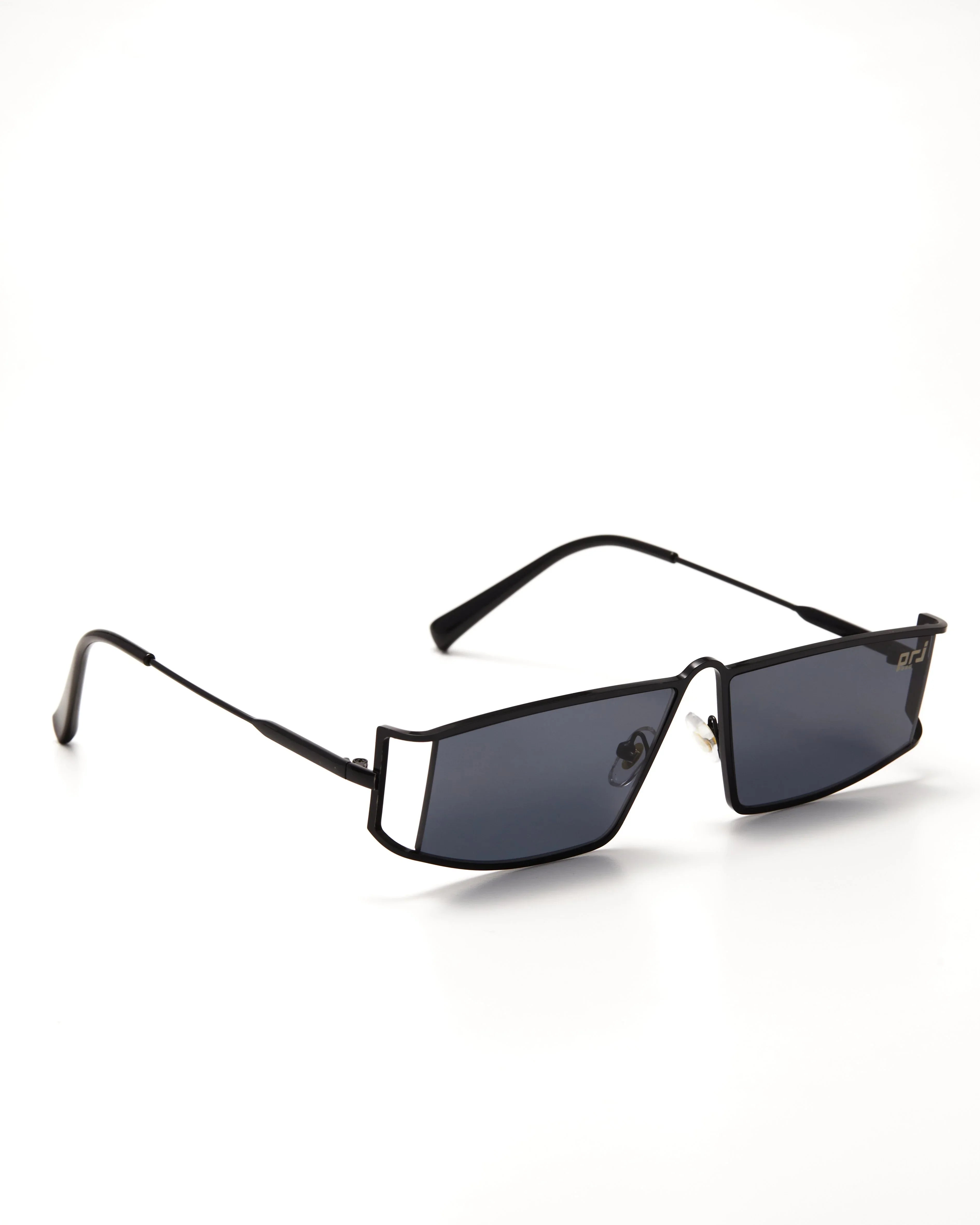 PROJET1826 | FAWKER Geometric Cutout Sunglasses Black/Grey