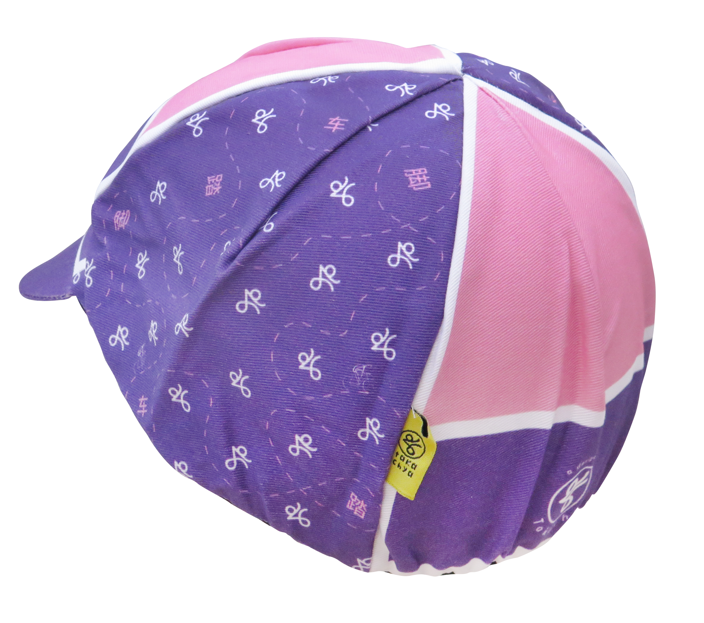 A DESIGN BY TAKACHYA | Cycling Cap - Cycle Shiok Purple Pink