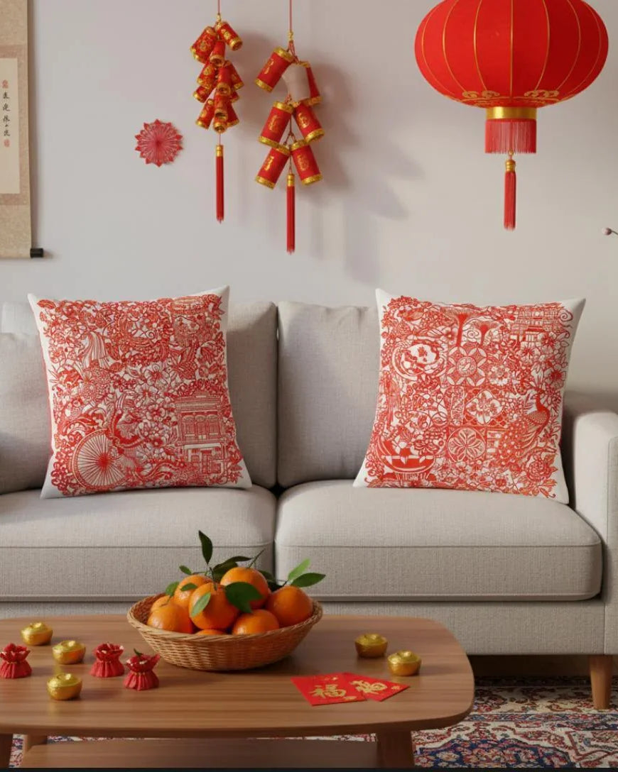 SINGLAPA | Singapore Papercut Cushion Cover