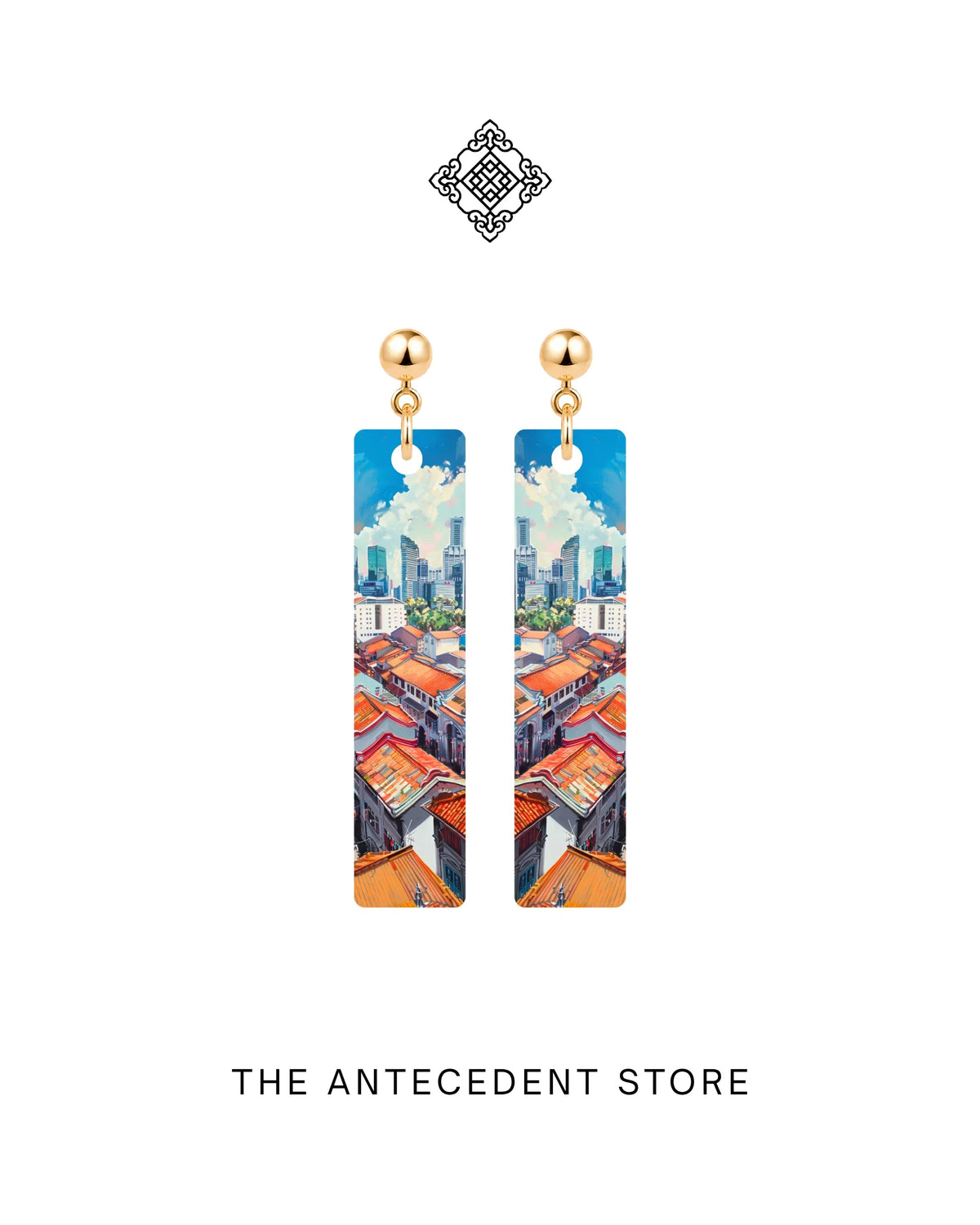 THE ANTECEDENT STORE | Singapore Skyline Earrings