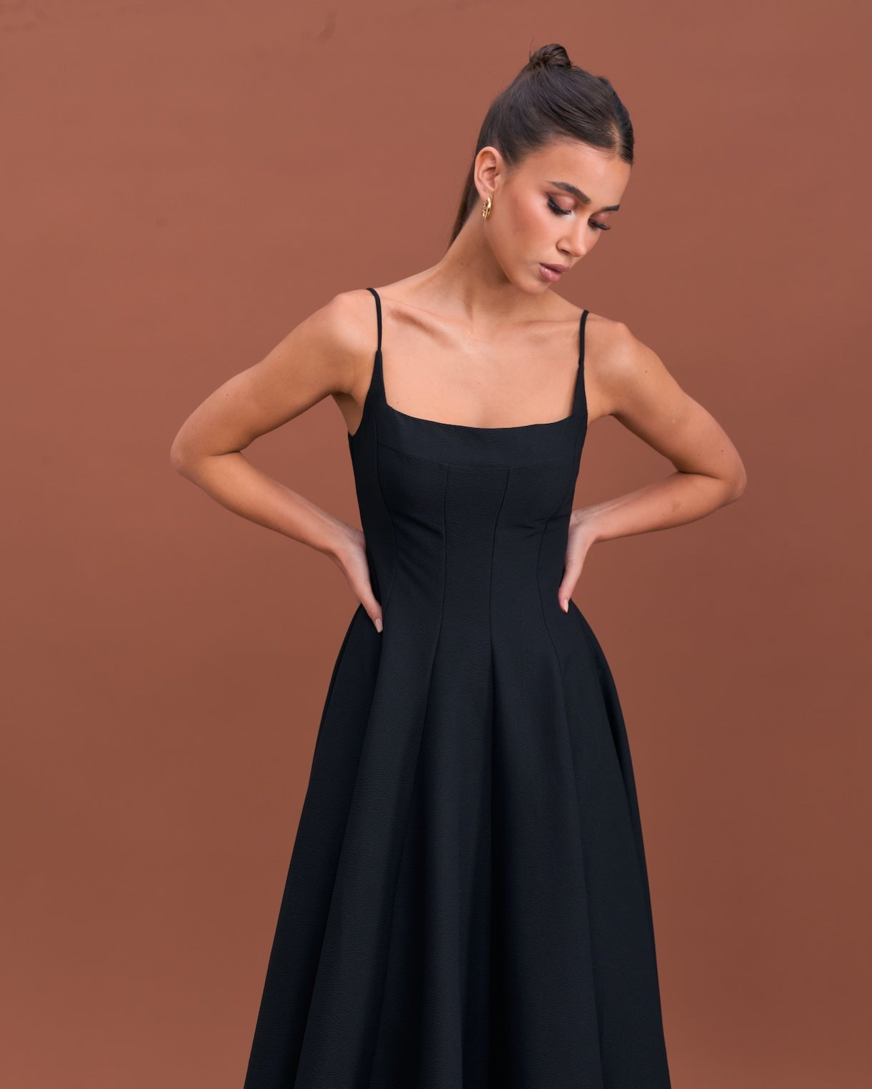 EMVY | Millie Padded Dress - Black