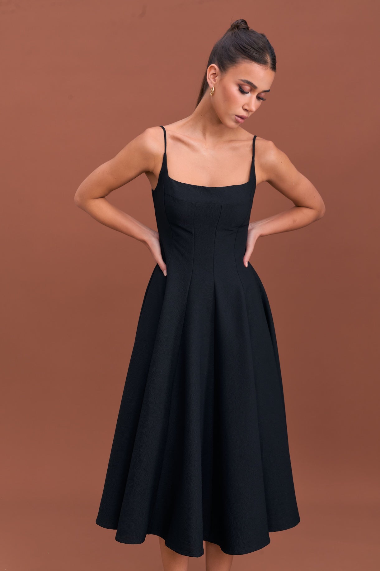 EMVY | Millie Padded Dress - Black