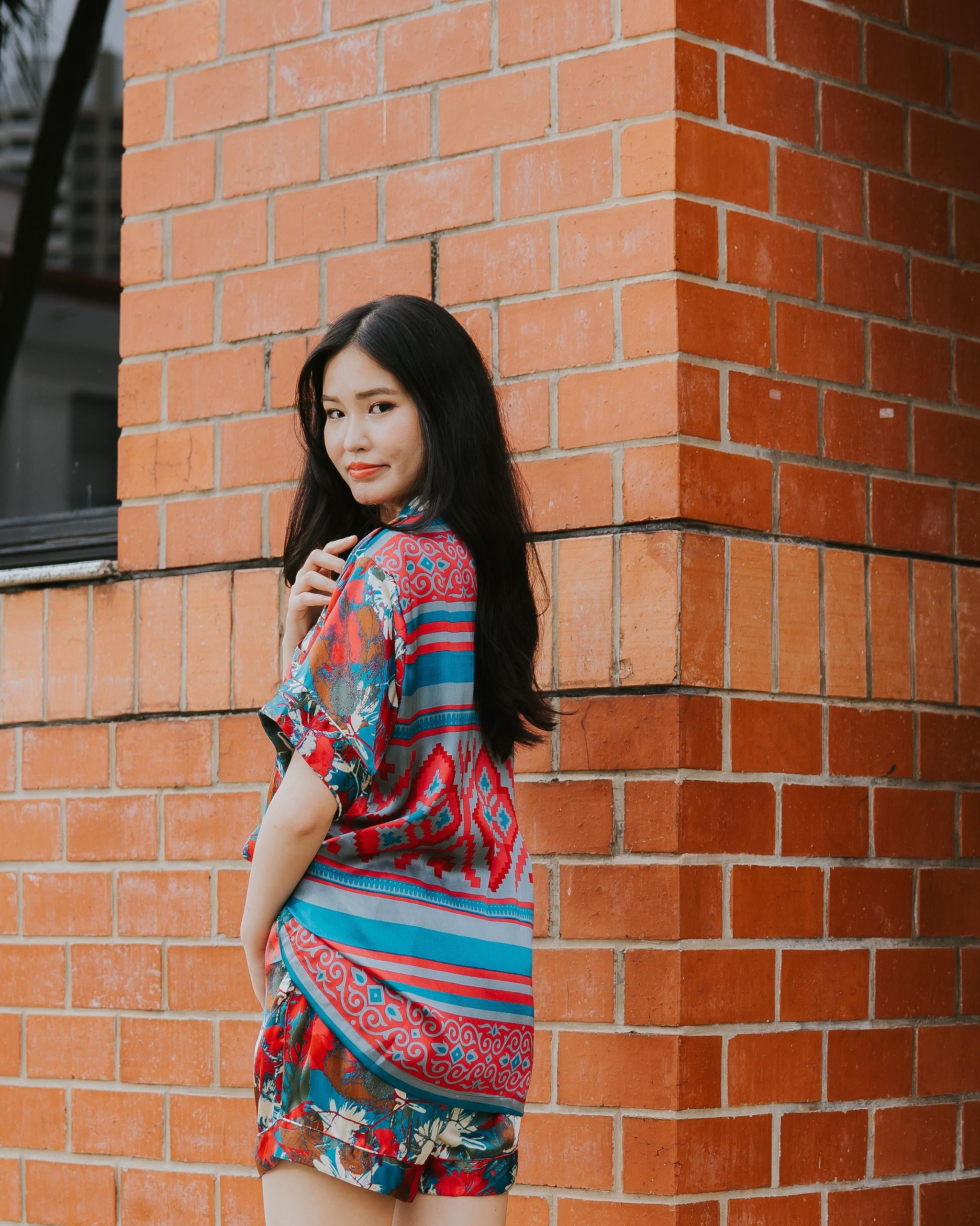 RAJA RANI | Modal Silk Short Holiday Set