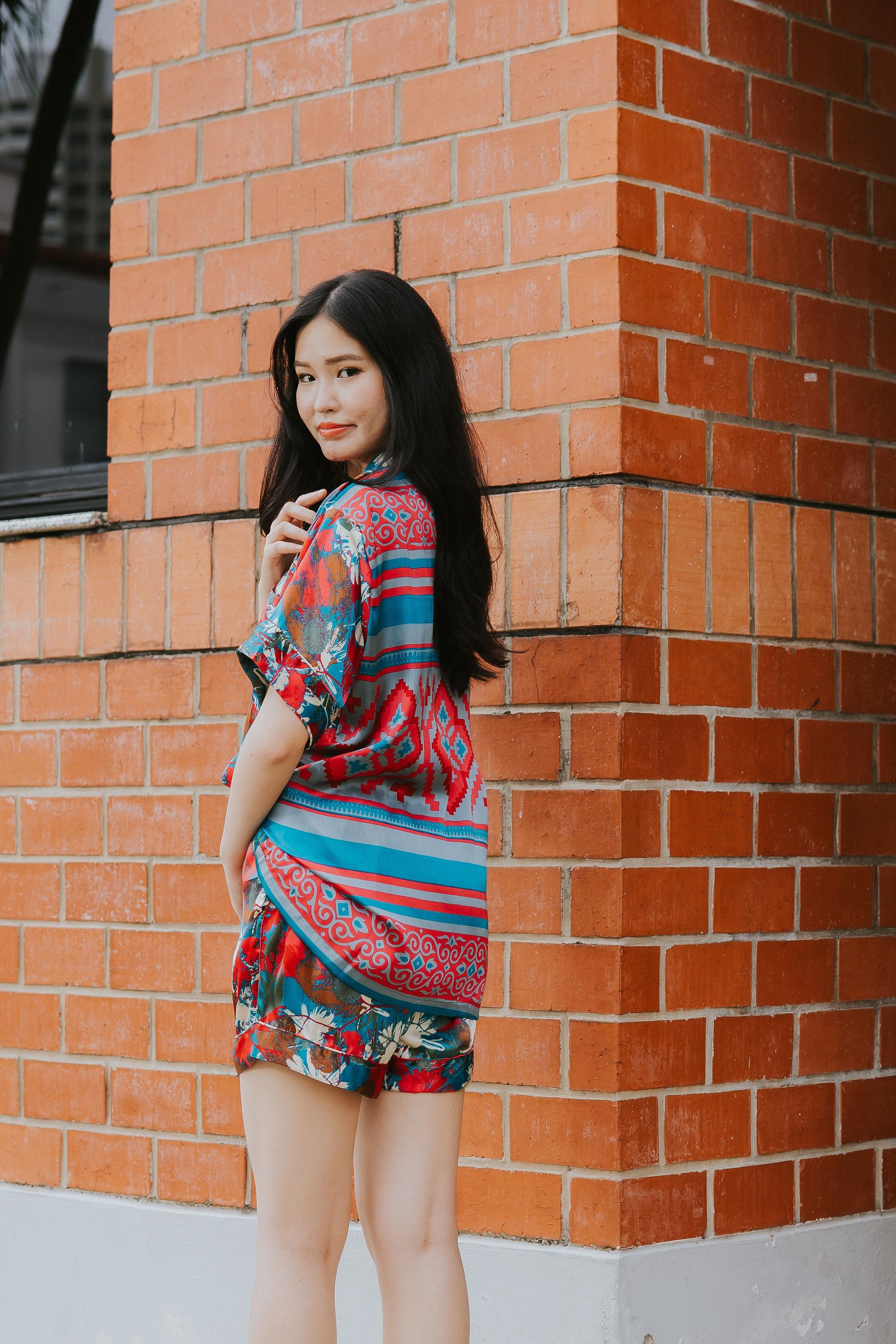 RAJA RANI | Modal Silk Short Holiday Set