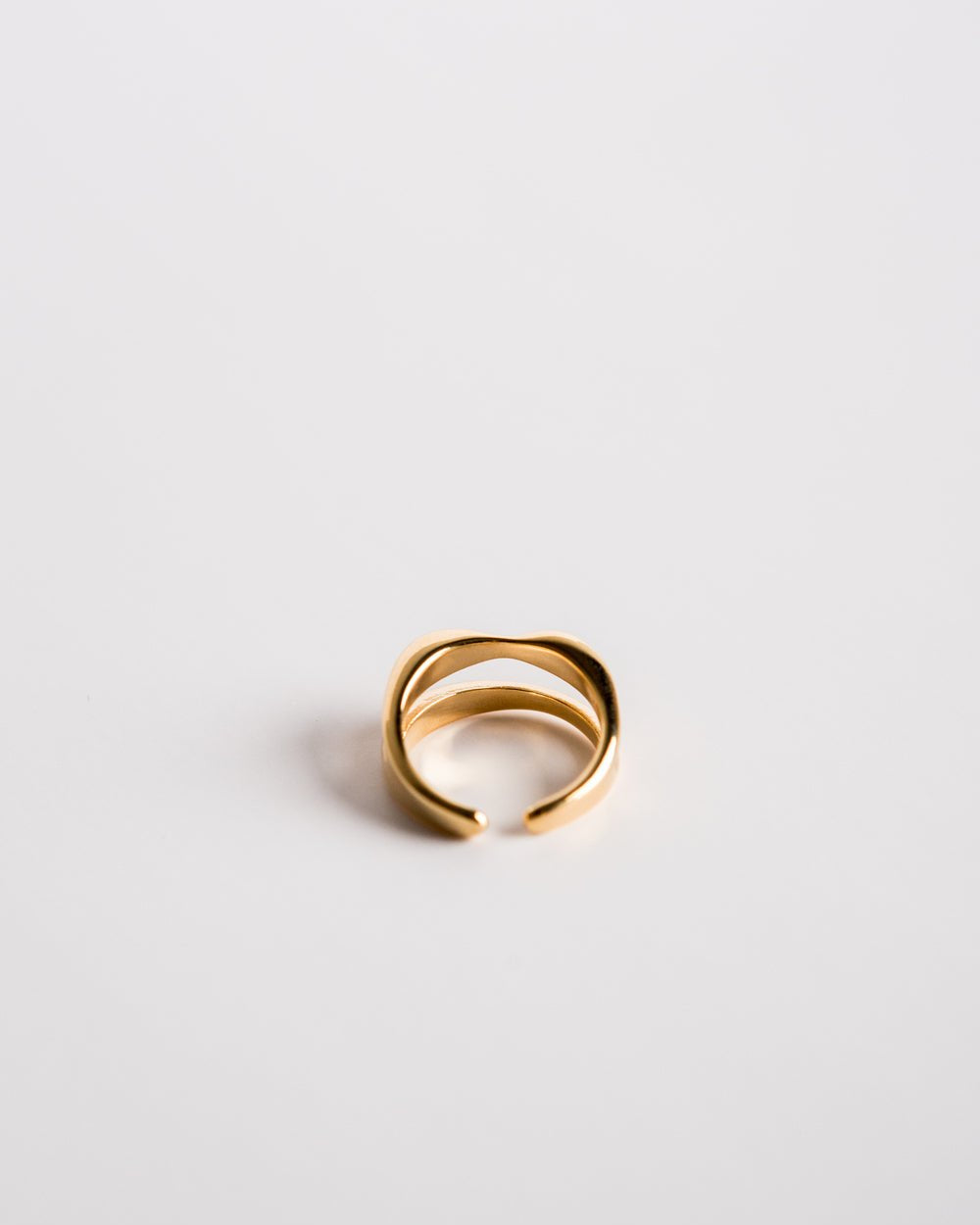 SAERO COLLECTIVE | Mul Double Row Ring | Gold