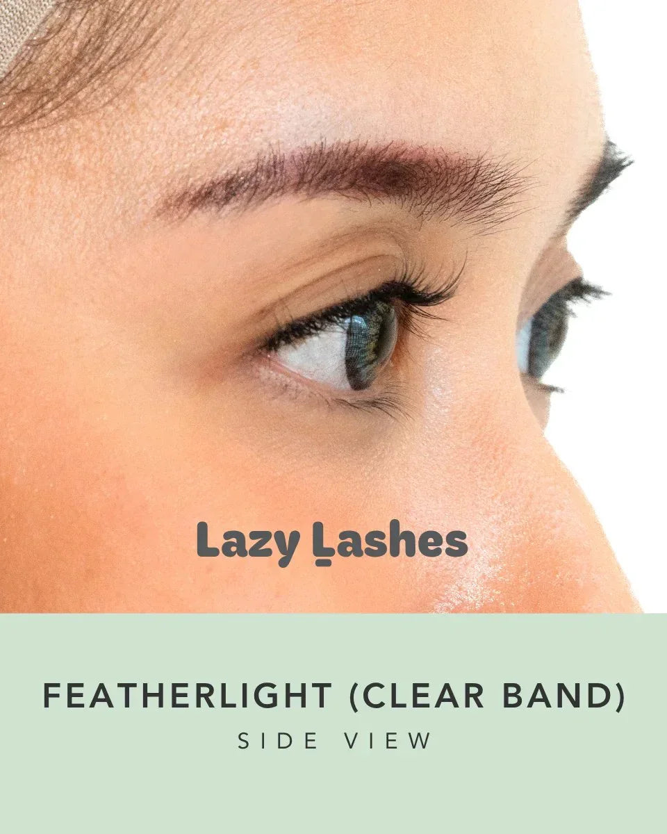 NODSPARK | Clear Band Everyday Featherlight Lazy Lashes