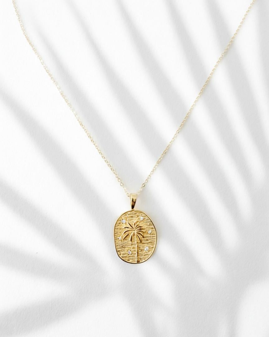 STRAIT LIGHTS | Palmera Necklace