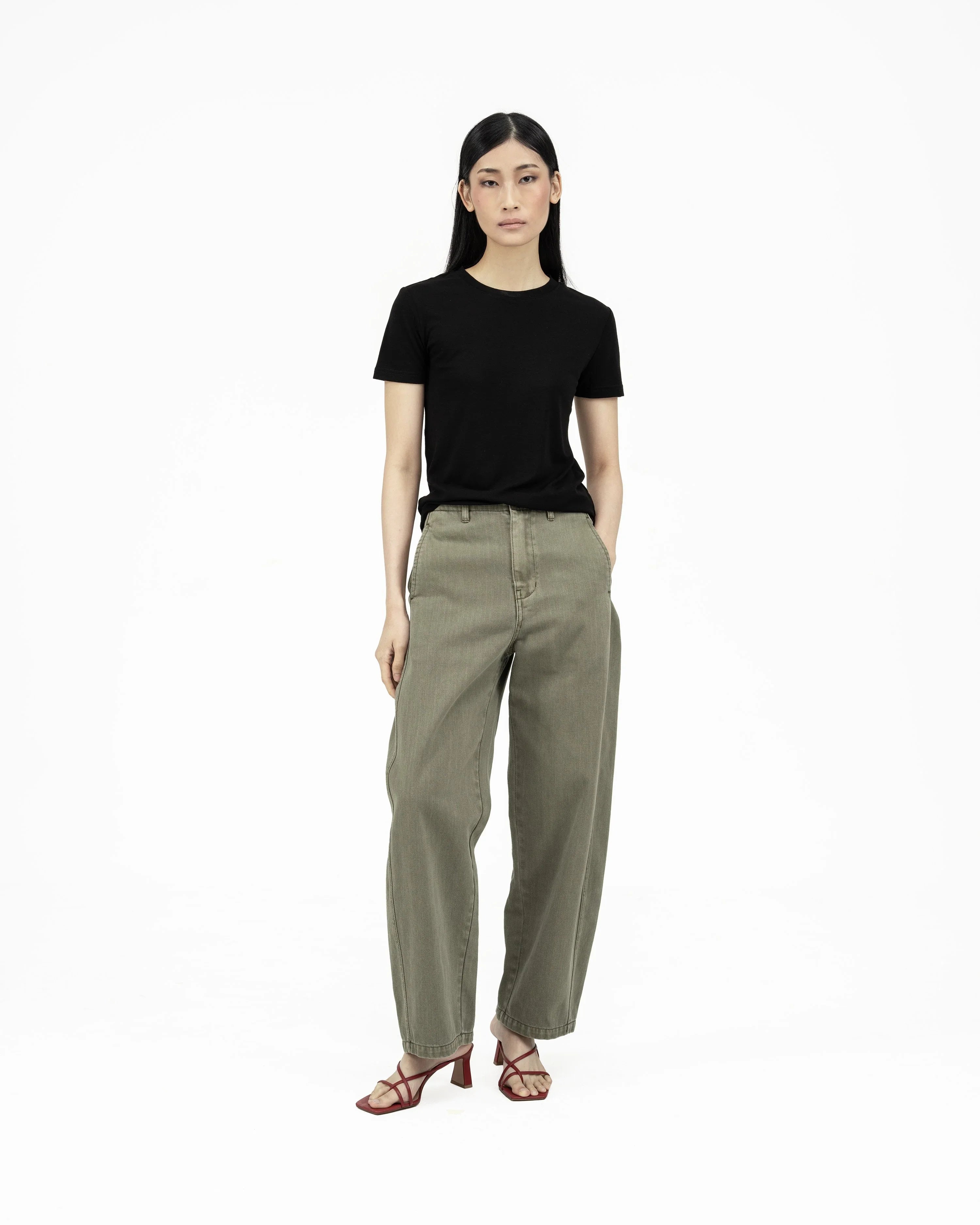 GRAYE | Ultra-Soft Wool Tee - Black