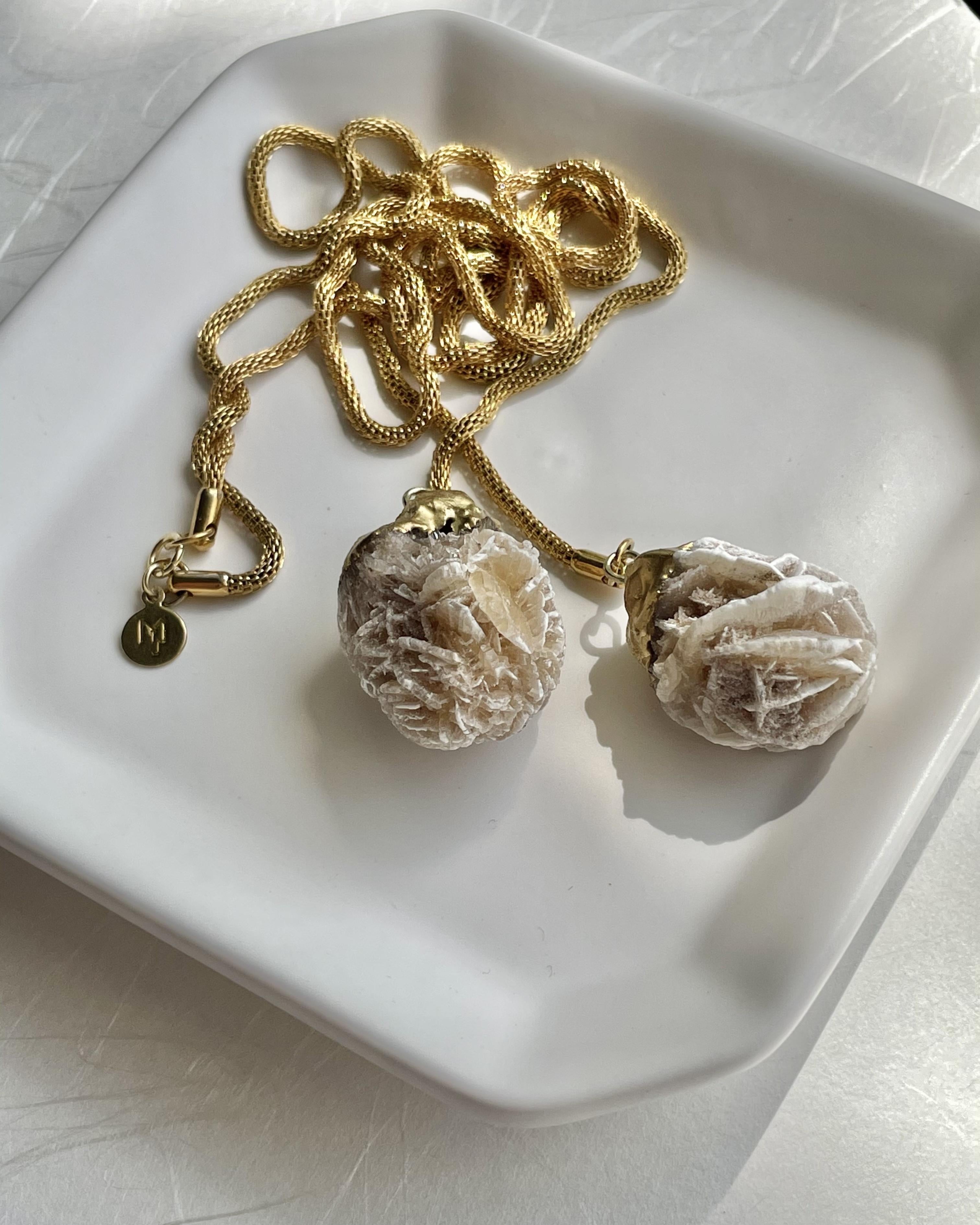 MARILYN TAN JEWELLERY | Desert Rose Gold Lariat Chain Necklace