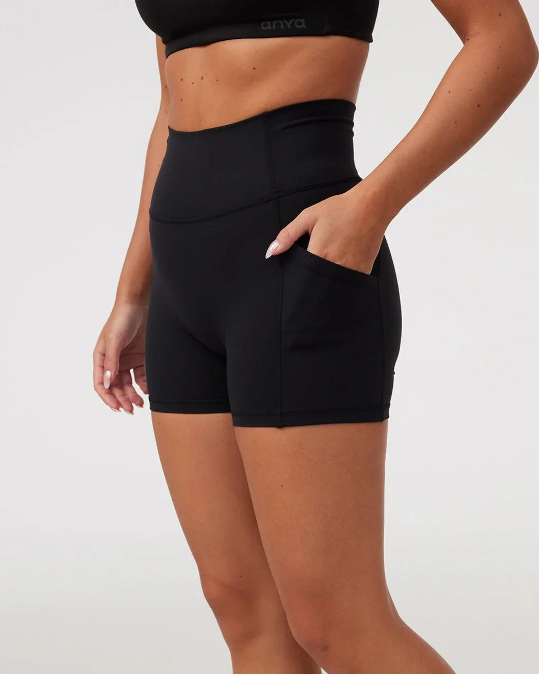 ANYA ACTIVE | Pocket Shorts (Mini 4")