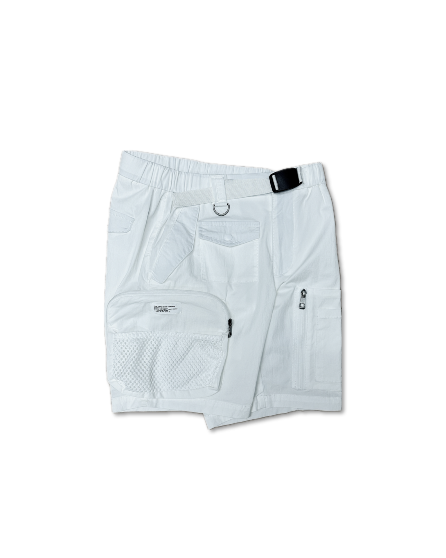 SPARROW GREEN | MAVERICK TECH CARGO Shorts - White