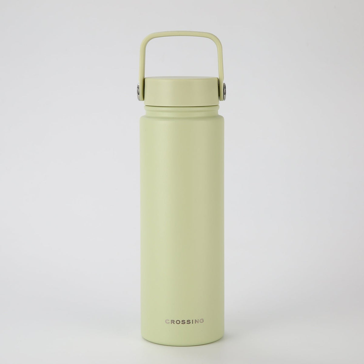 CROSSING | 720ml Urban Ceramic S/S Insulated Flat Cap Bottle With Handle