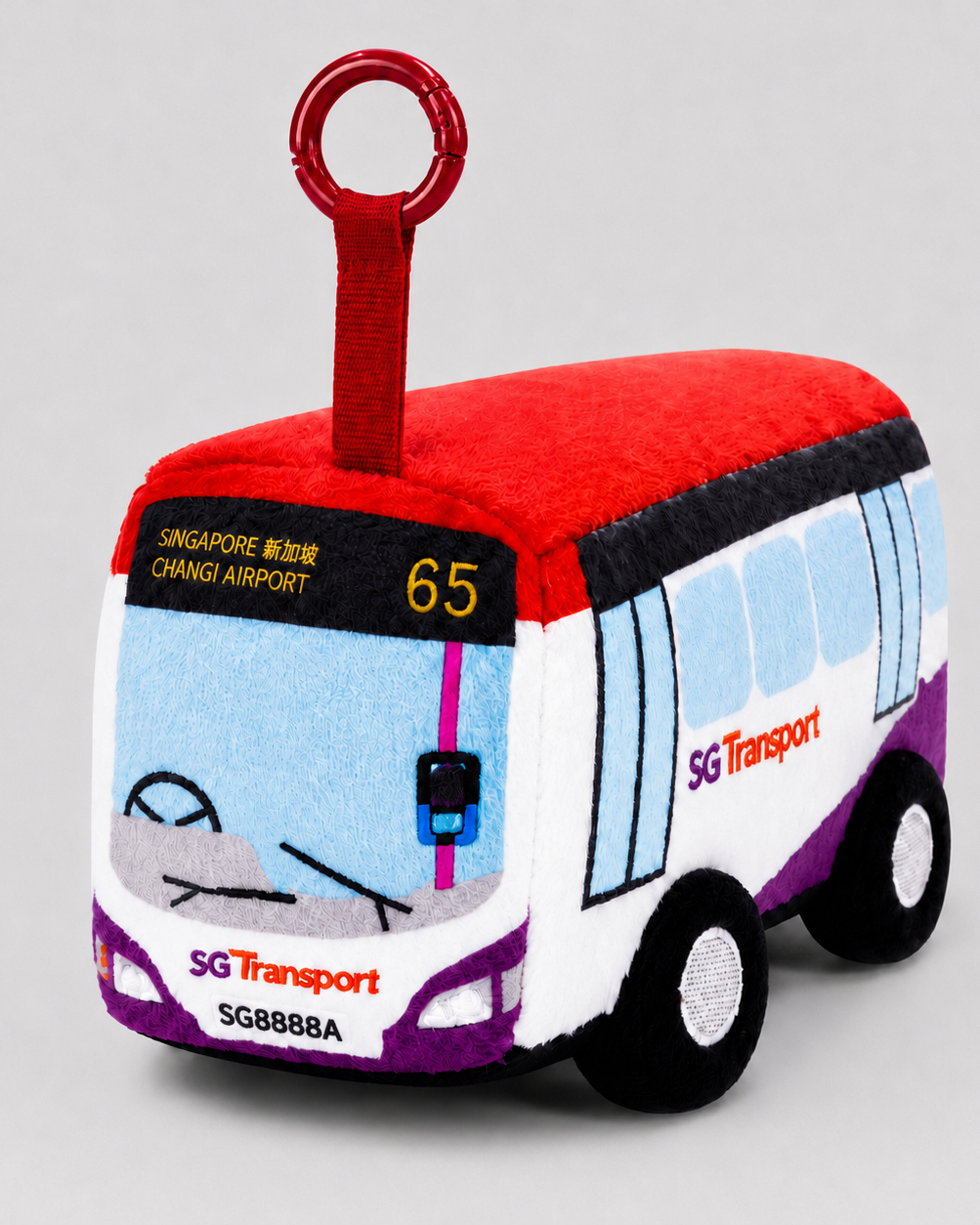 NOM | Nibbles by Nom Mini Transport Series Keychains - Squeeze to Play Sound, Soft Collectible Kids Toy