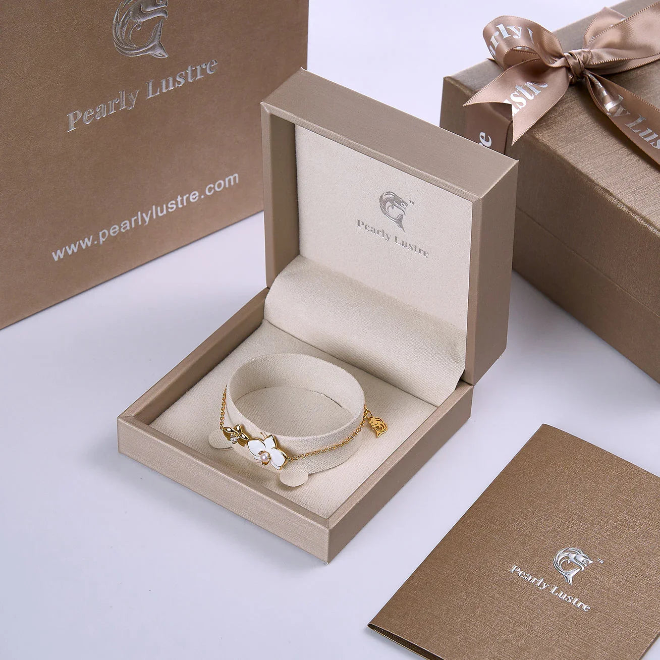 PEARLY LUSTRE | Top Grade Freshwater Pearl Bracelet WB00267 | ORCHID
