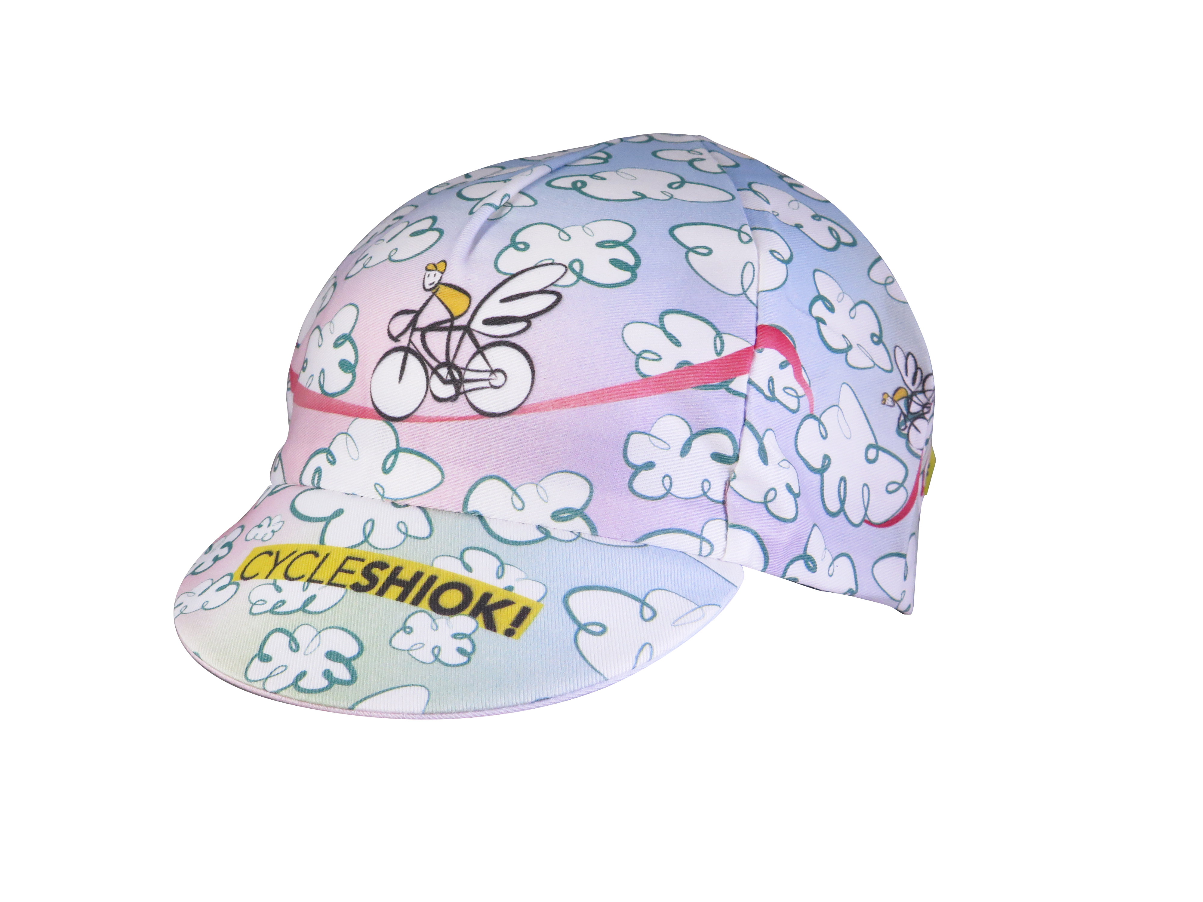 A DESIGN BY TAKACHYA | Cycling Cap - Flying Unicorn Psychedelic