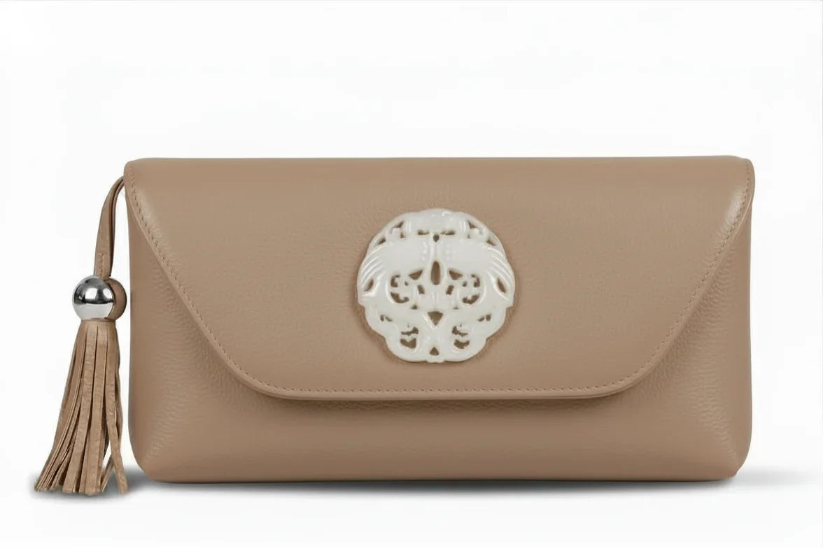 DESTI SAINT | Double Phoenix Envelope - Biscotti
