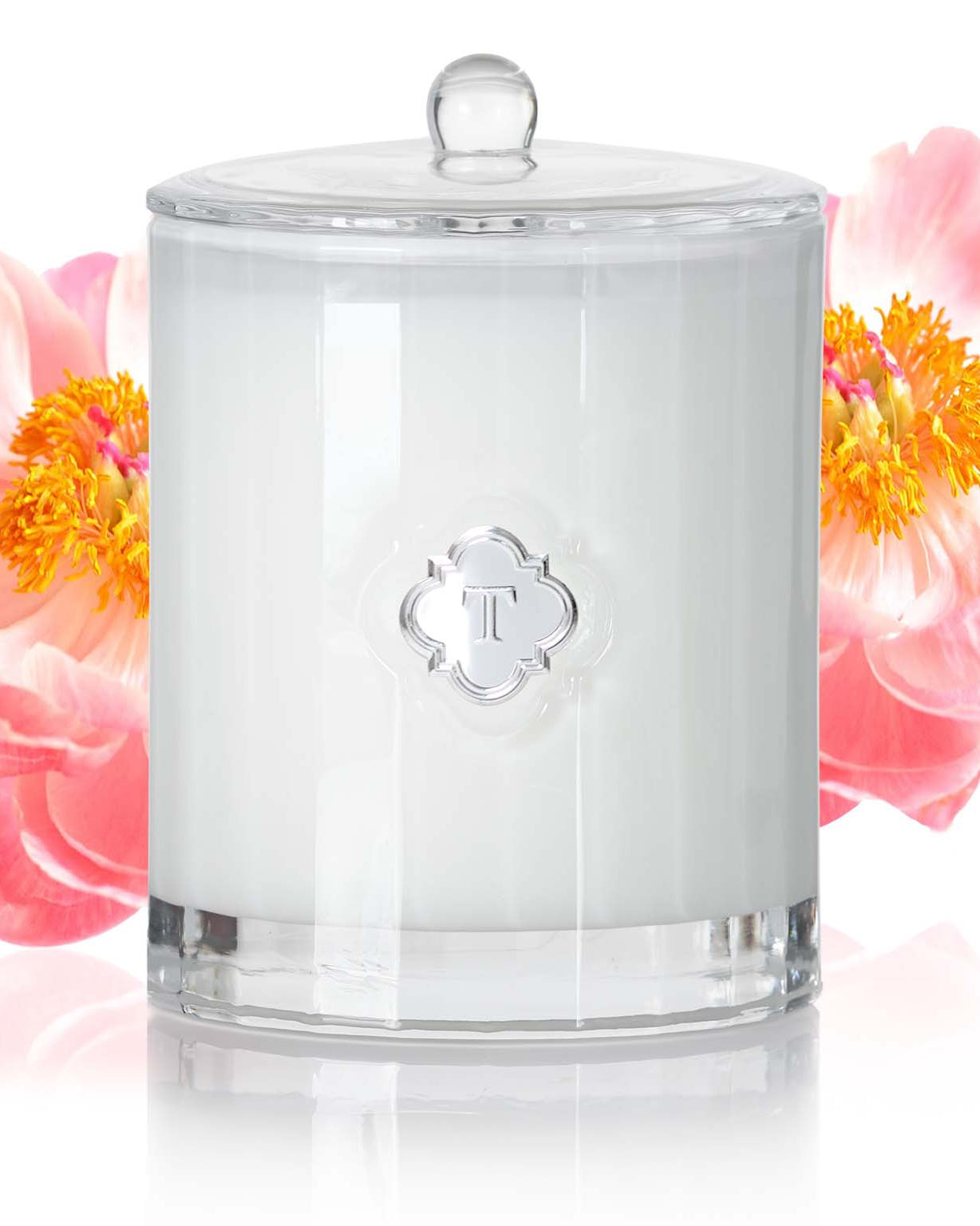 TEMPLE CANDLES | Luxury Fragranced Candle - Peony Petal & Fern