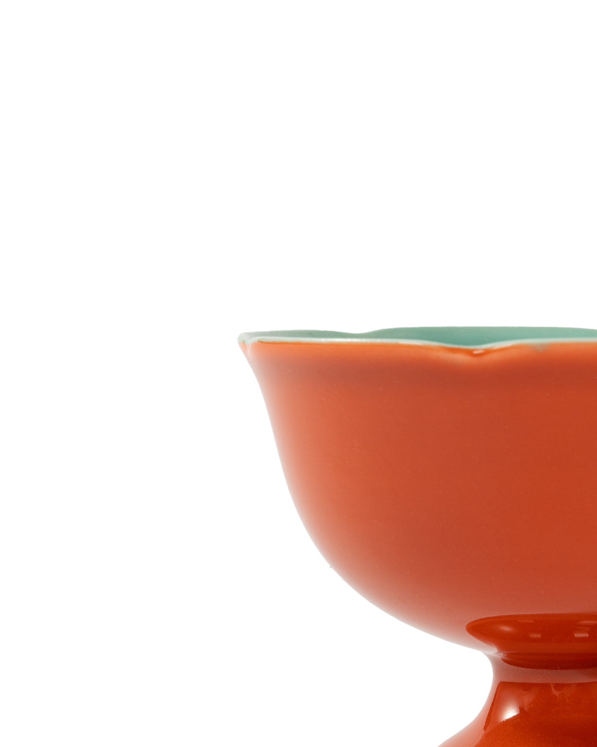 CRAFILAB | Brick Red & Turquoise Tall Master Cup