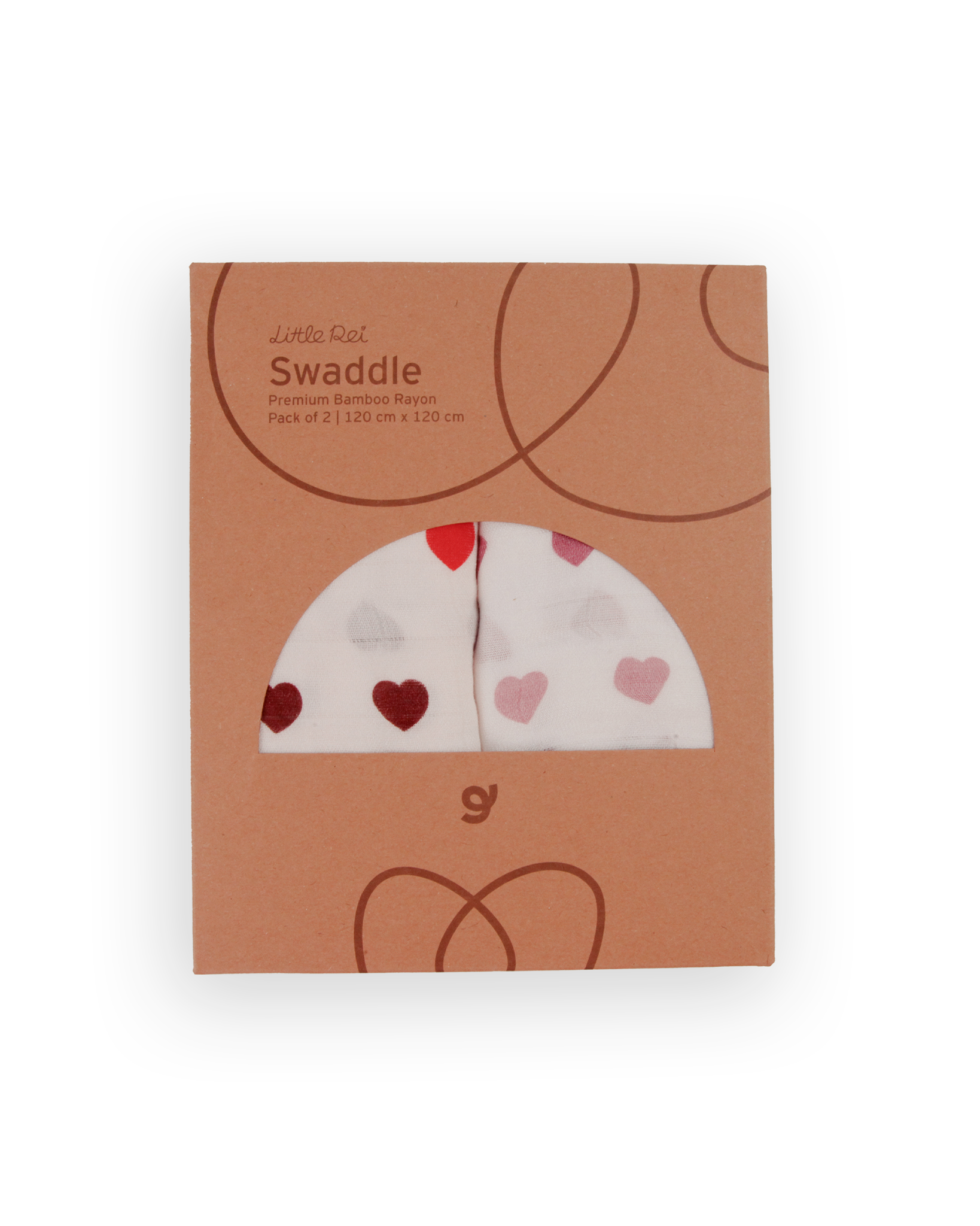 LITTLE REI | LRE Bamboo Swaddle 2pc