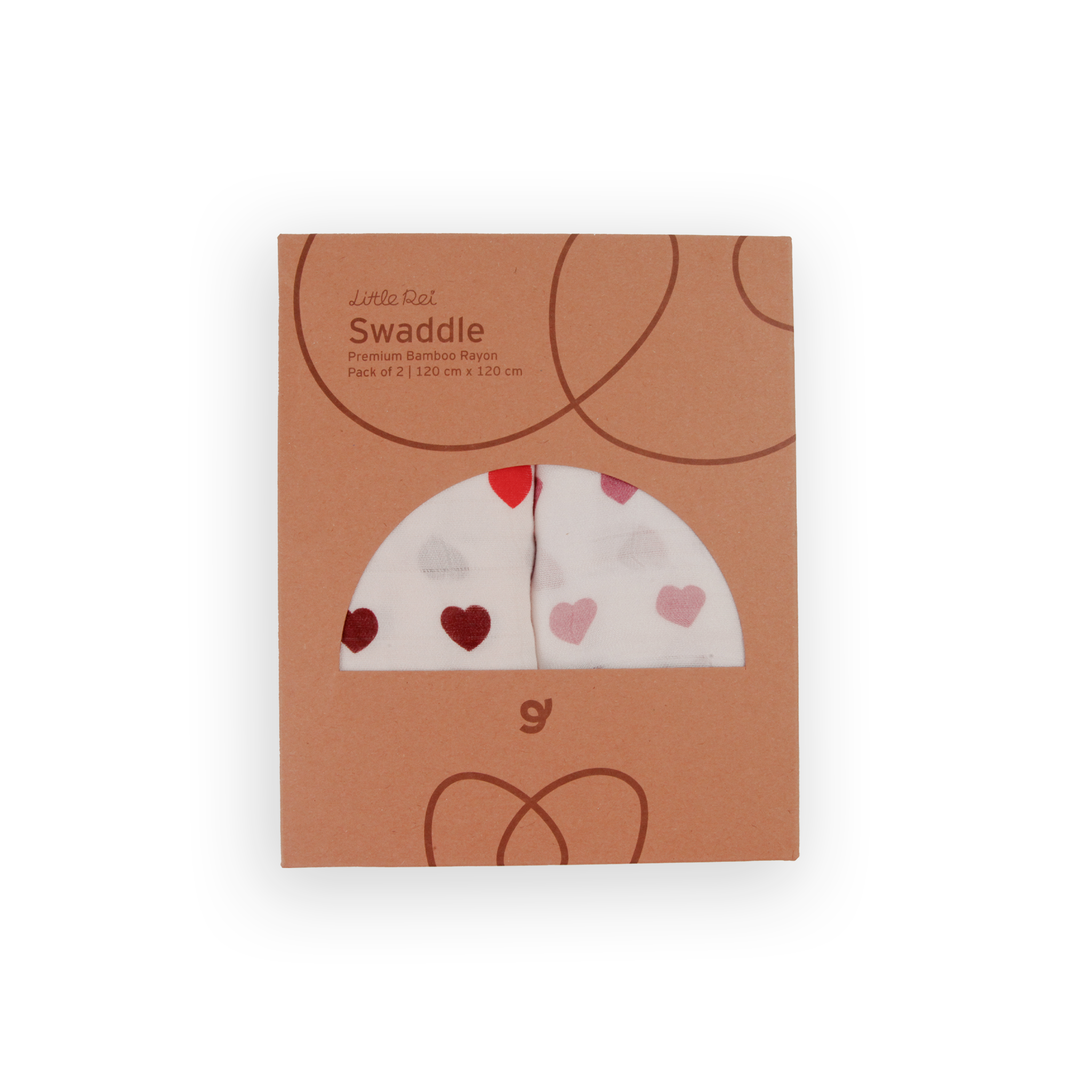 LITTLE REI | LRE Bamboo Swaddle 2pc