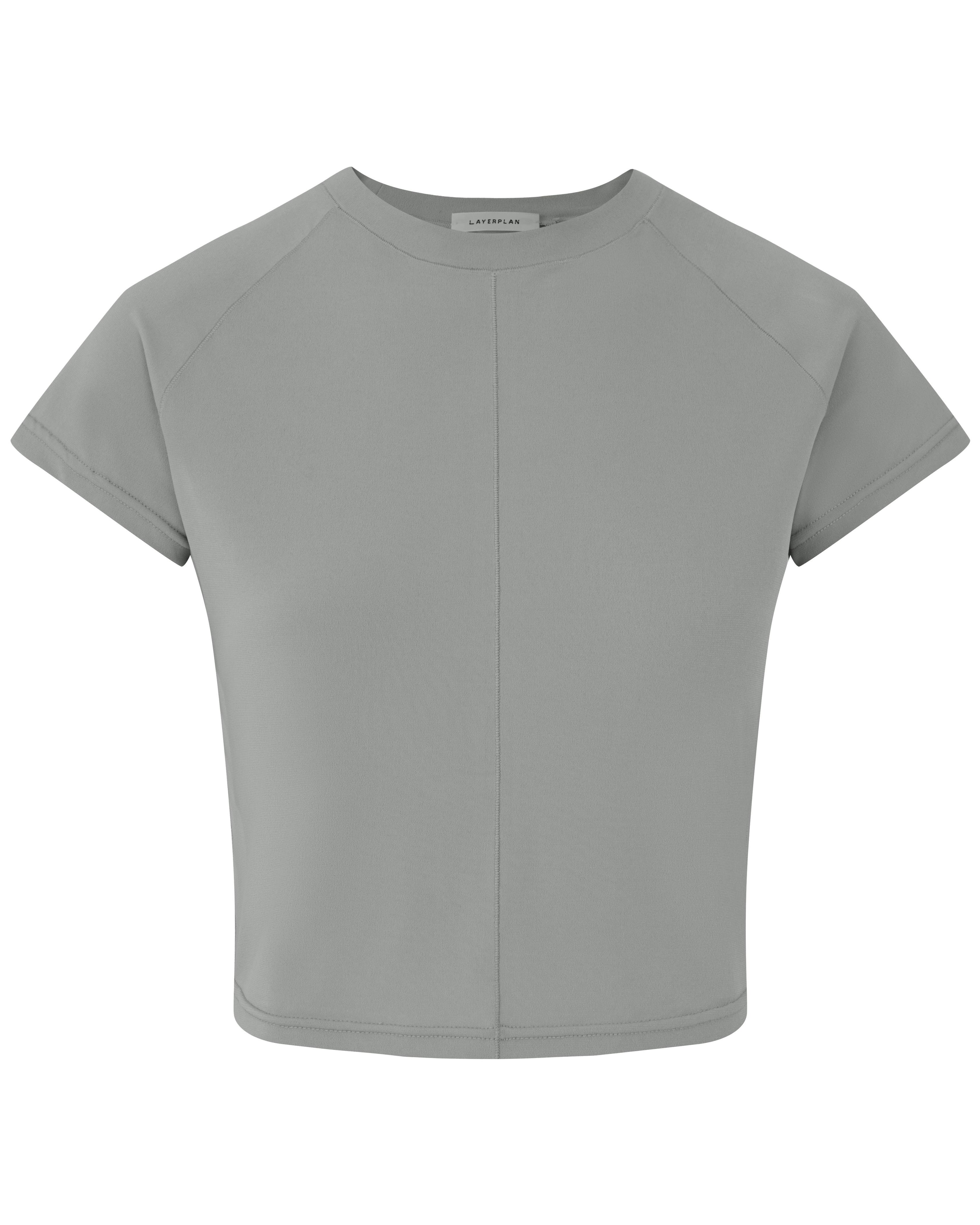 LAYERPLAN | Cropped Stretch-Jersey T-Shirt