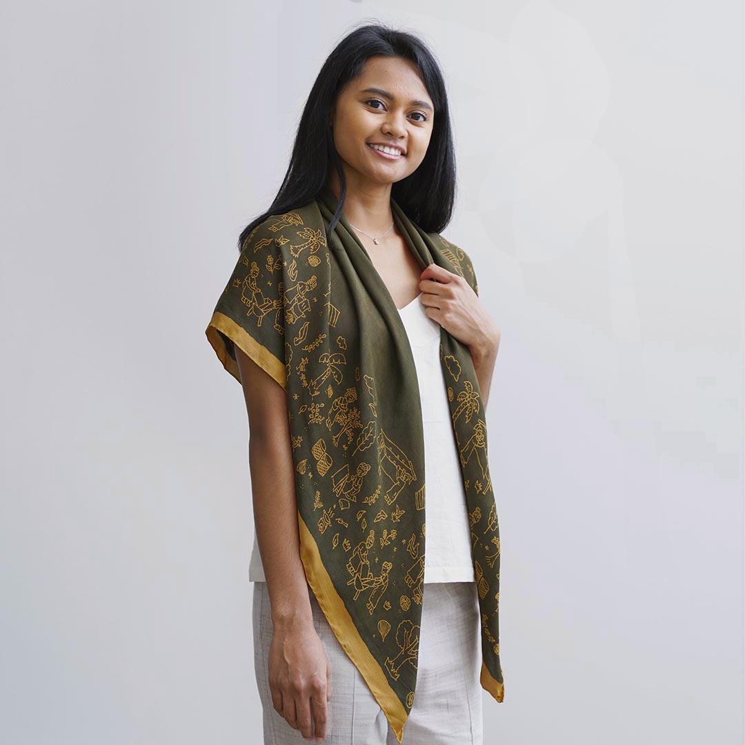 SUKKHA CITTA | Ibu Scarf - Celebrating #5YearsofChangingLives