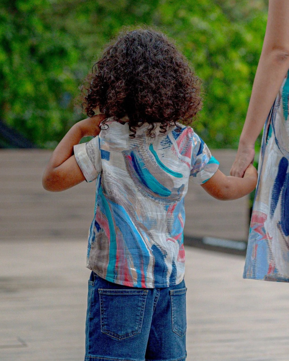 NIMBU | Maldives Kids Unisex Cotton Shirt In Hawaiian Collar