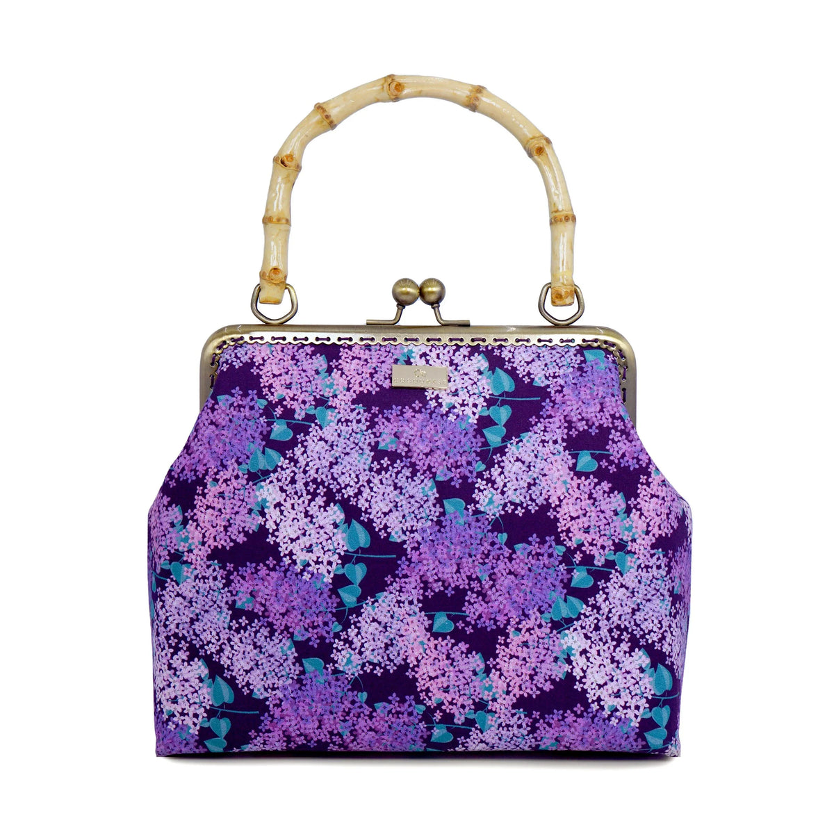 COCOONESE | Bamboo Top Handle Bag - Lavender