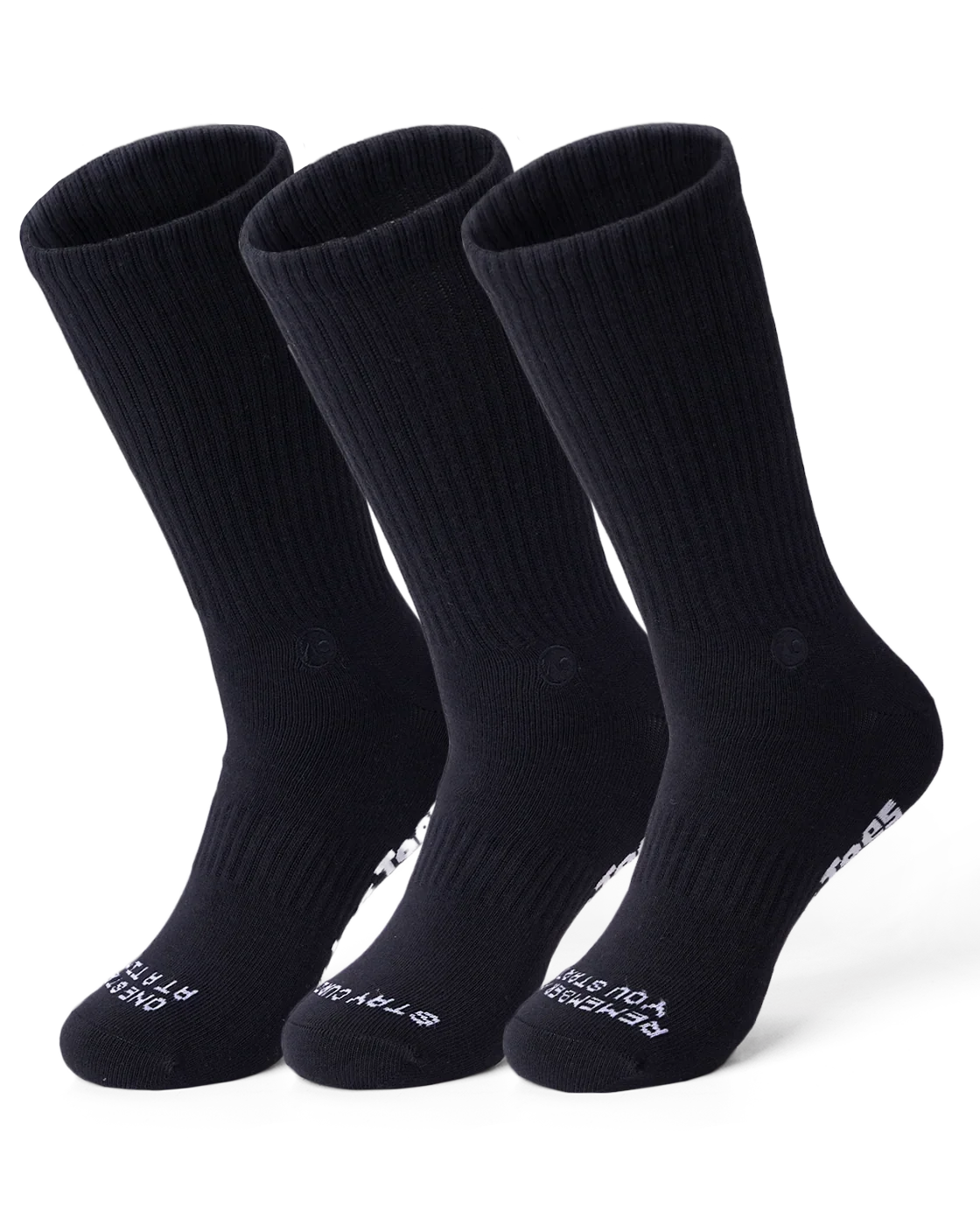 TALKING TOES | Better Better Basics Sock Pack | Black