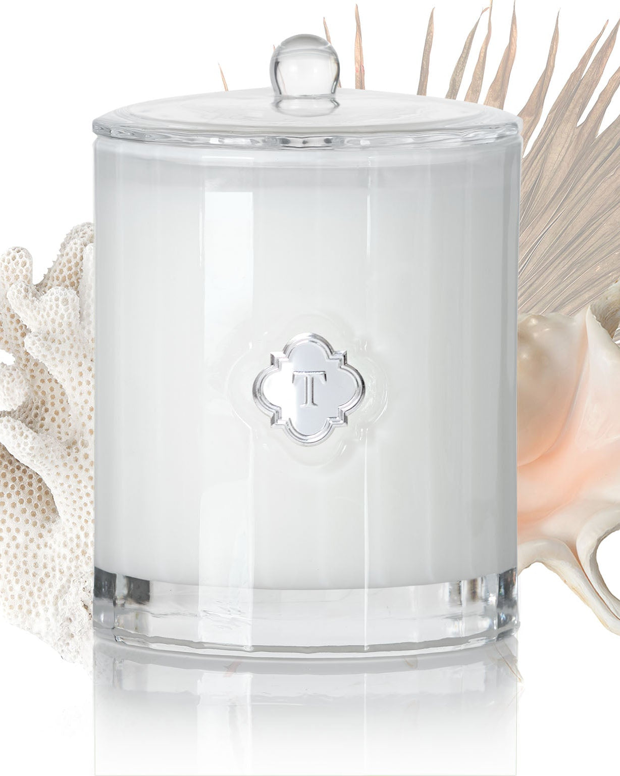 TEMPLE CANDLES | Luxury Fragranced Candle - Palm & Sea Spray