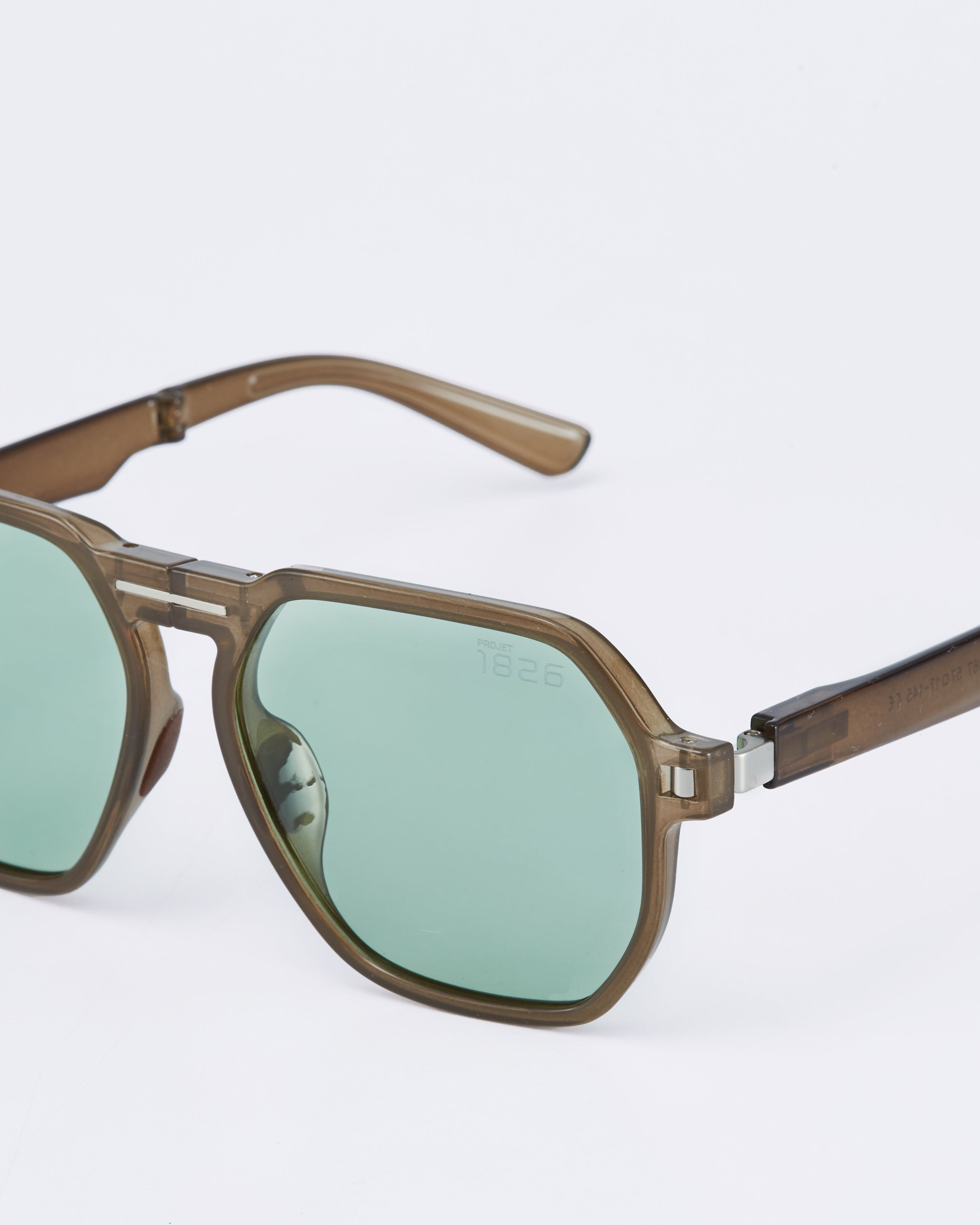PROJECTWEAR | DAEMYN Polarized Foldable Sunglasses Green/Green