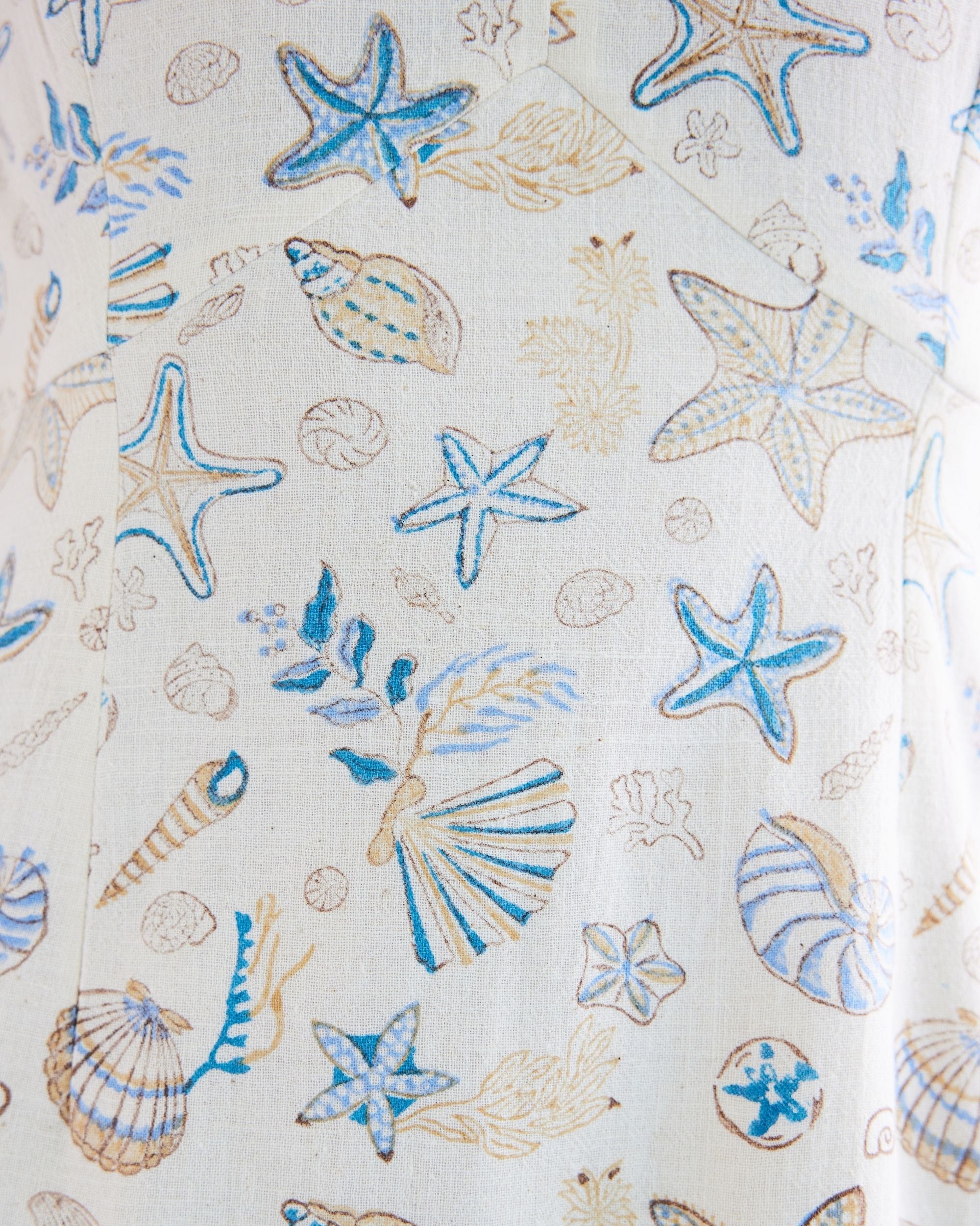 SUI | Starfish Handspun Handwoven Organic Cotton Dress