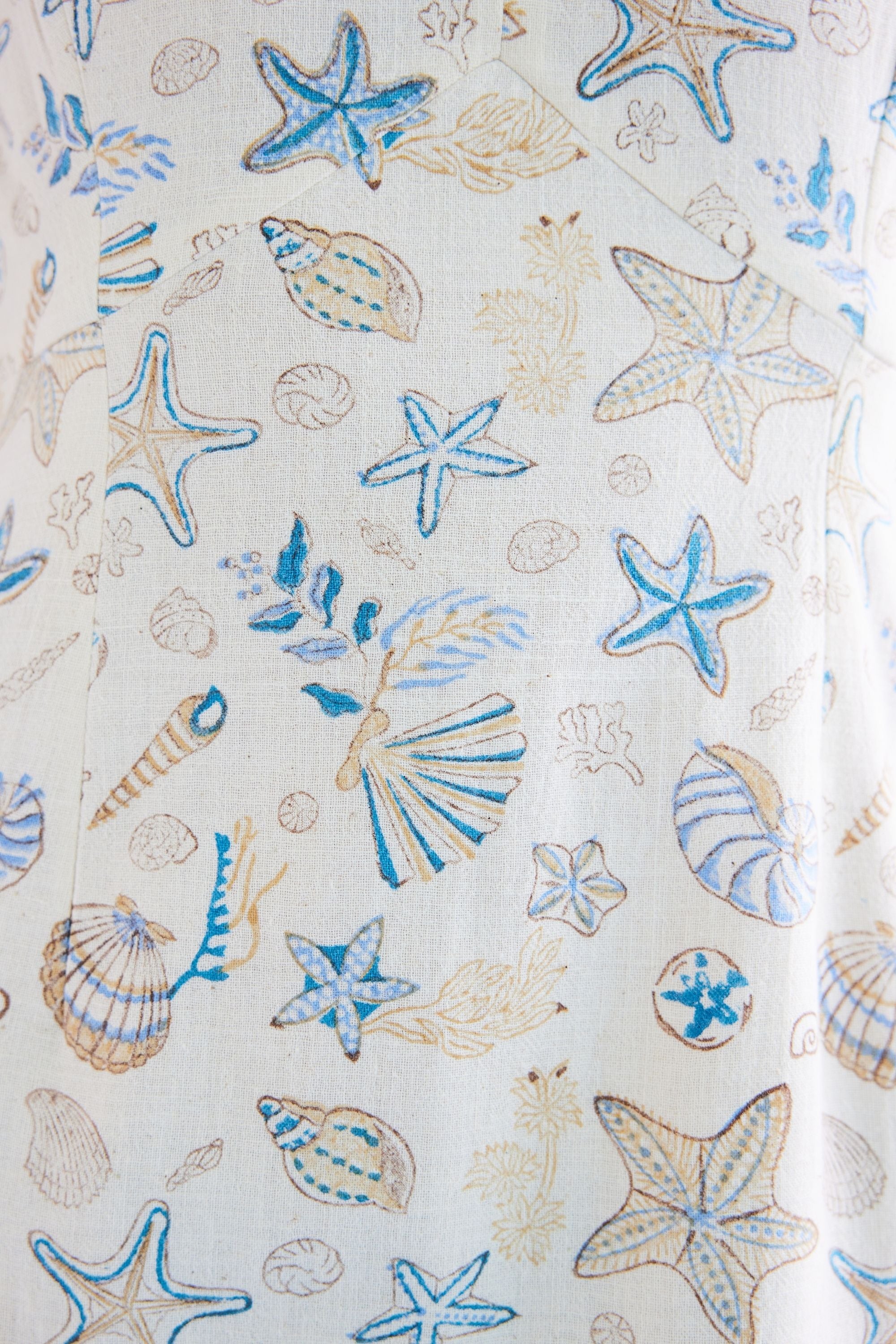 SUI | Starfish Handspun Handwoven Organic Cotton Dress