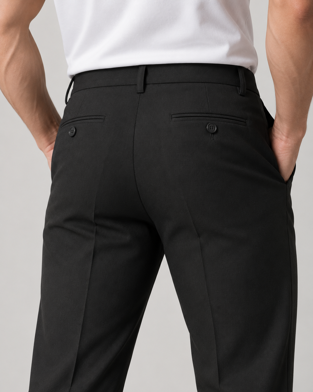 WRLD | Magnetism Trousers | BLACK