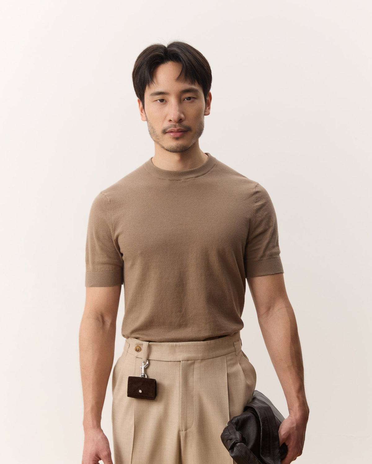 HOUSE OF HOUSE OF ANON PTE. LTD | Otto Mock Neck Knit Top - 100% Cotton