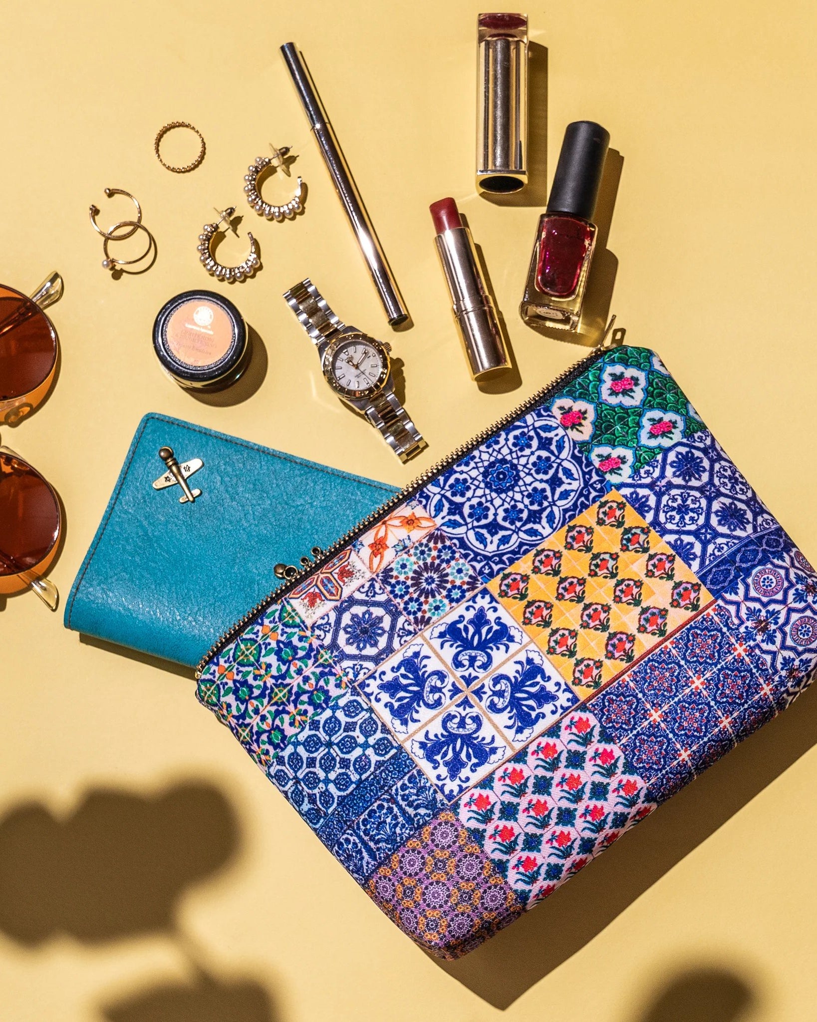 PHOTO PHACTORY | Chinatown Travel Pouch | Royal Blue
