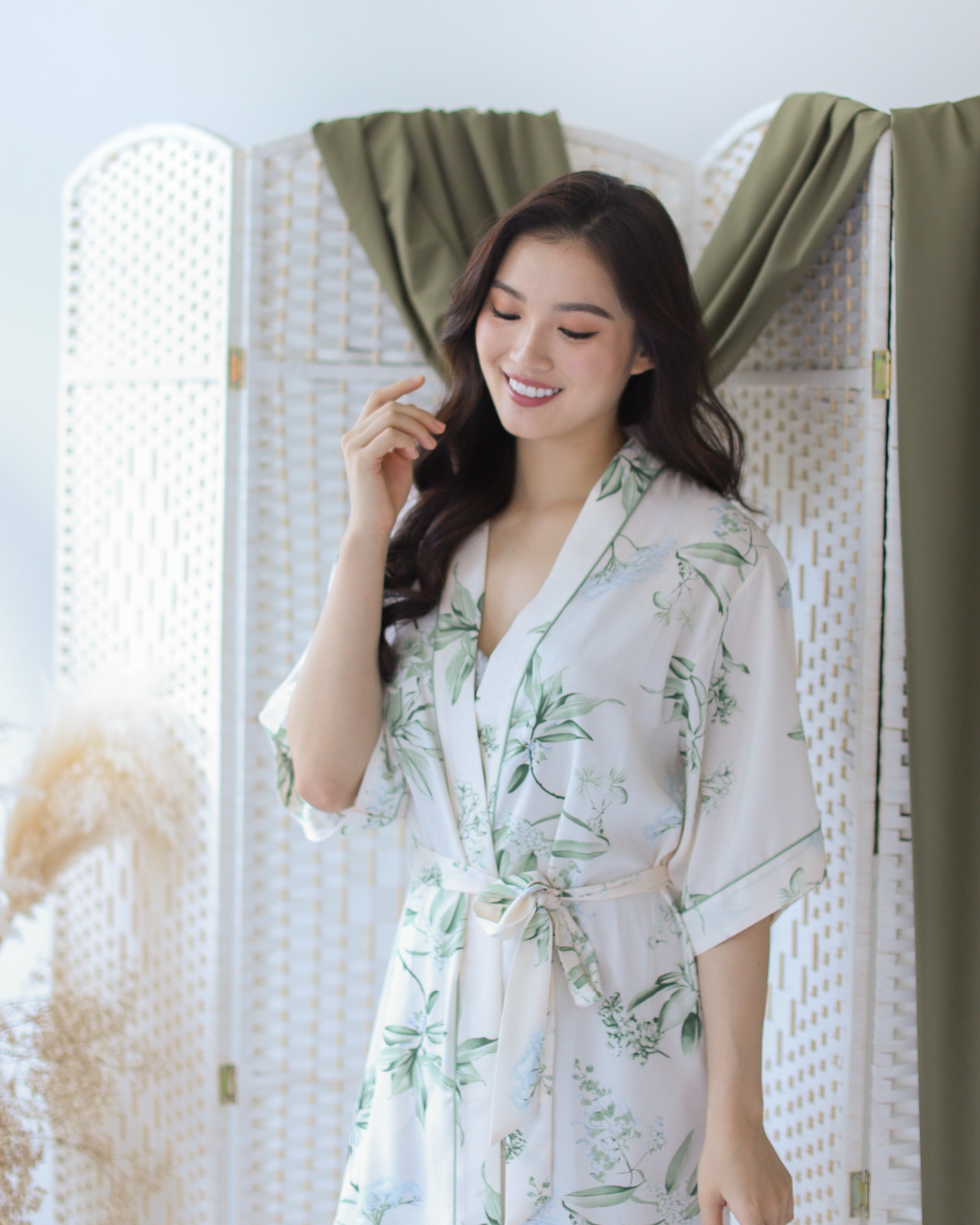 BELLS & BIRDS | Botanico Floral Robe