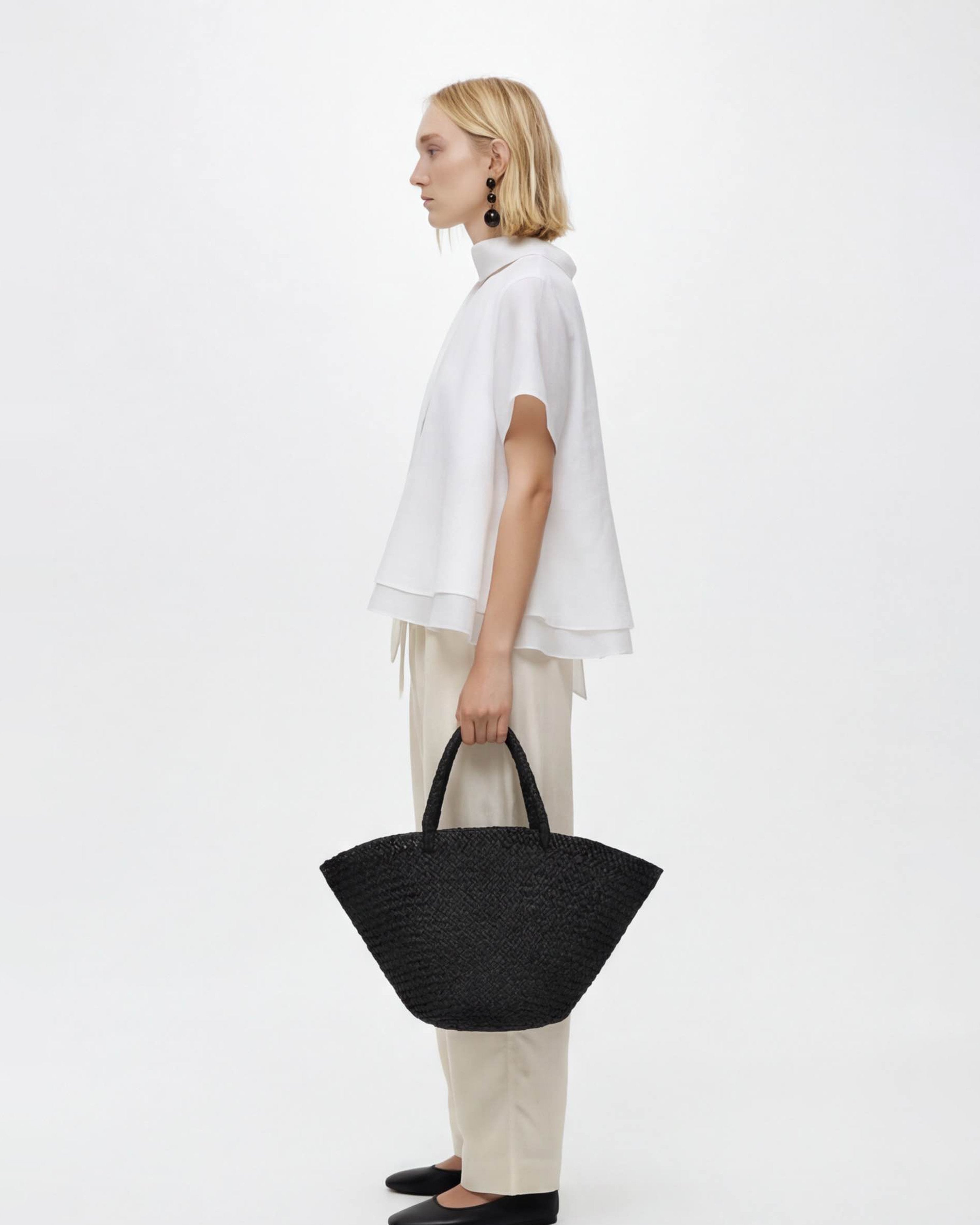 LAYERPLAN | Isle Luster Cotton Drawstring Trousers