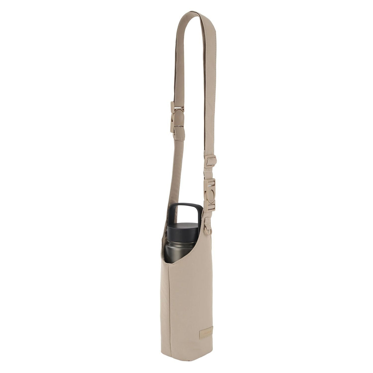 CROSSING | Waterproof Checked Nylon Dual Carry Water Bottle Bag