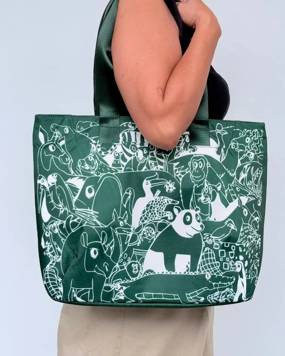 THE ANIMAL PROJECT | Premium Tote Bag Mandai Green