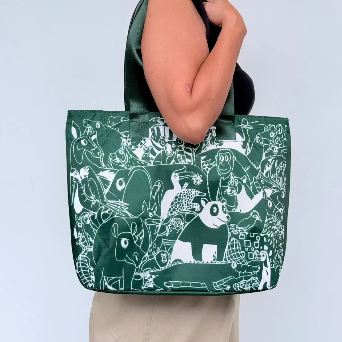 THE ANIMAL PROJECT | Premium Tote Bag Mandai Green